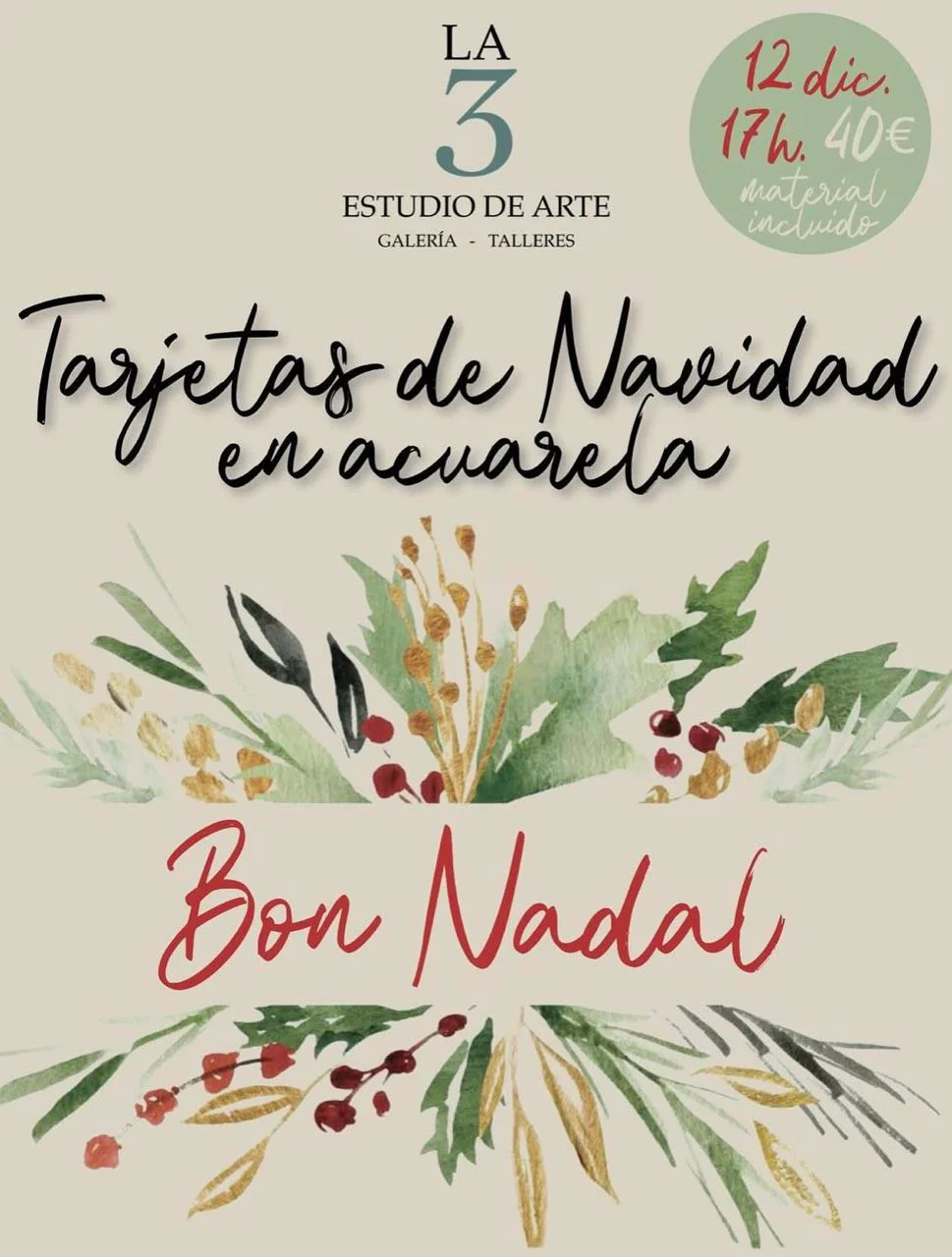 Christmas Cards Watercolor Workshop - Bild 2