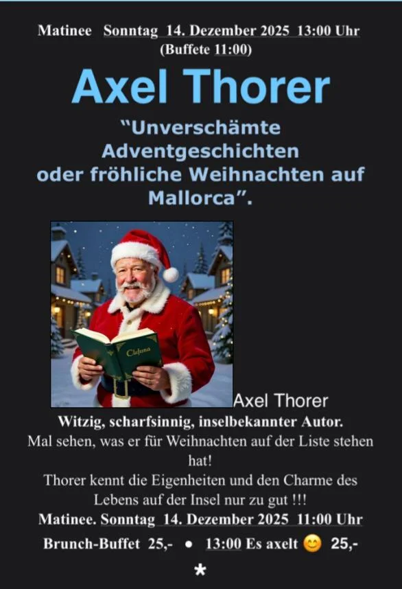 Weihnachtslesung Mit Axel Thorer - Bild 2