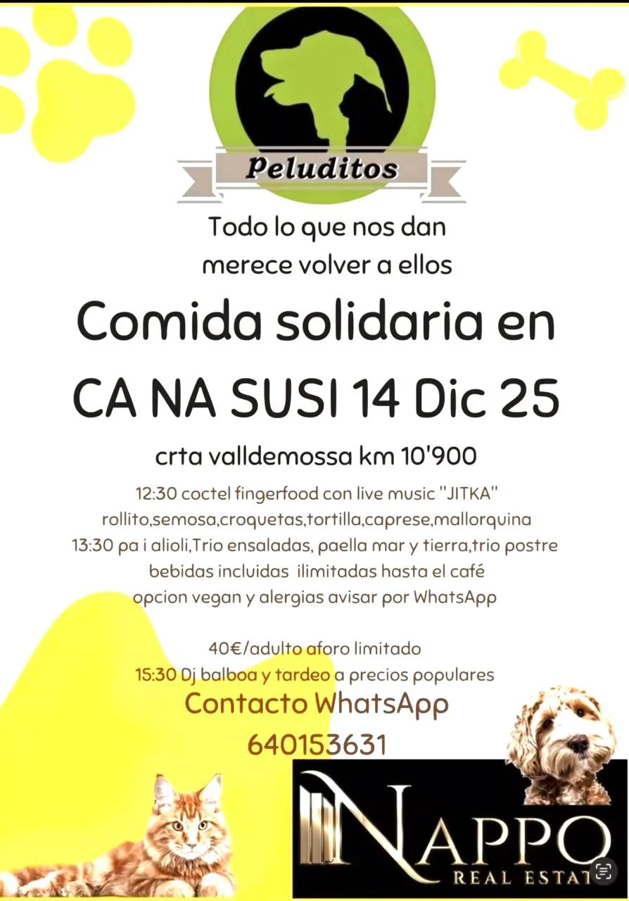 Peluditos Charity Solidarity Meal - Bild 2