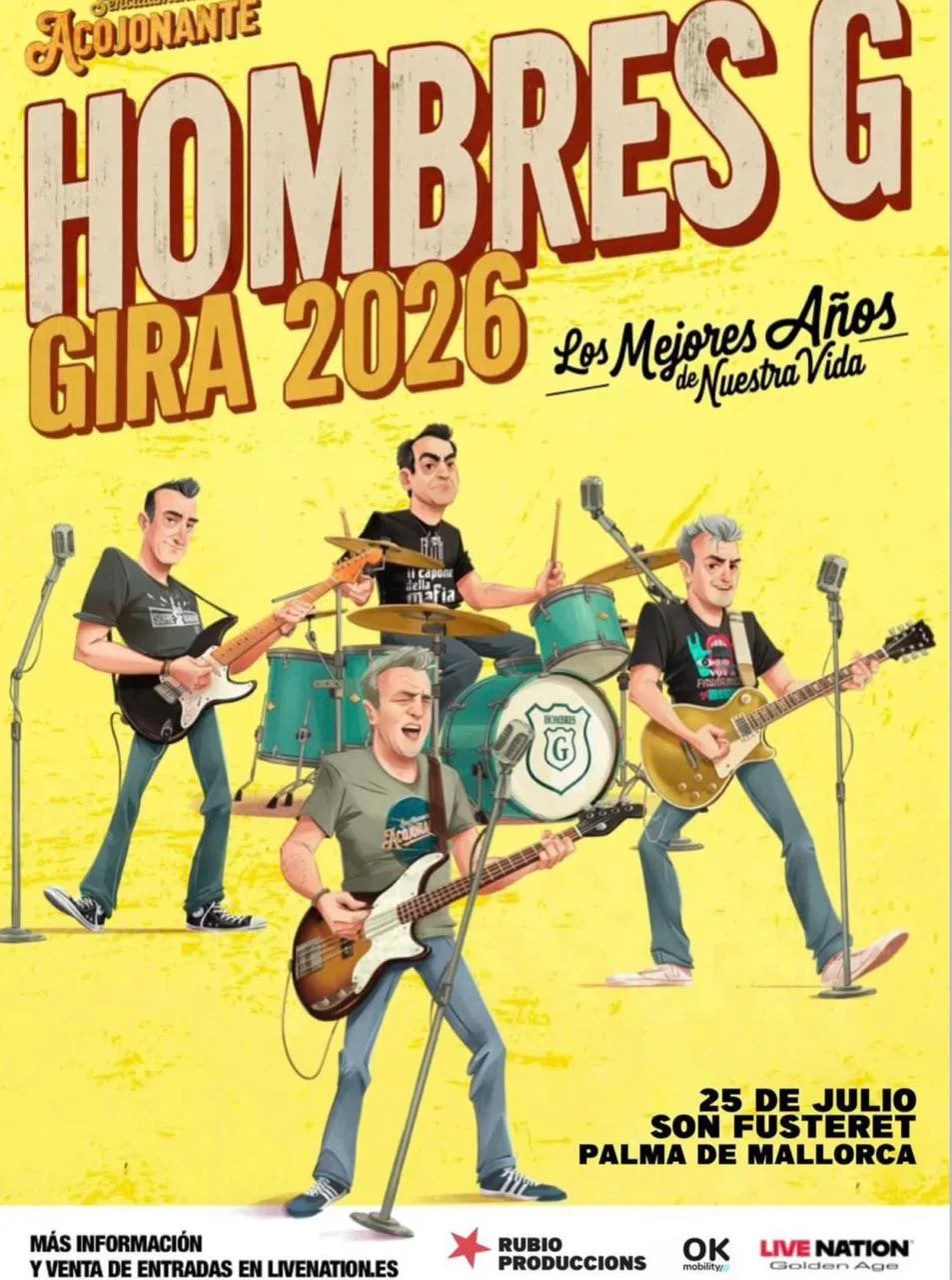 Hombres G Tour - The Best Of Our Lives - Bild 2