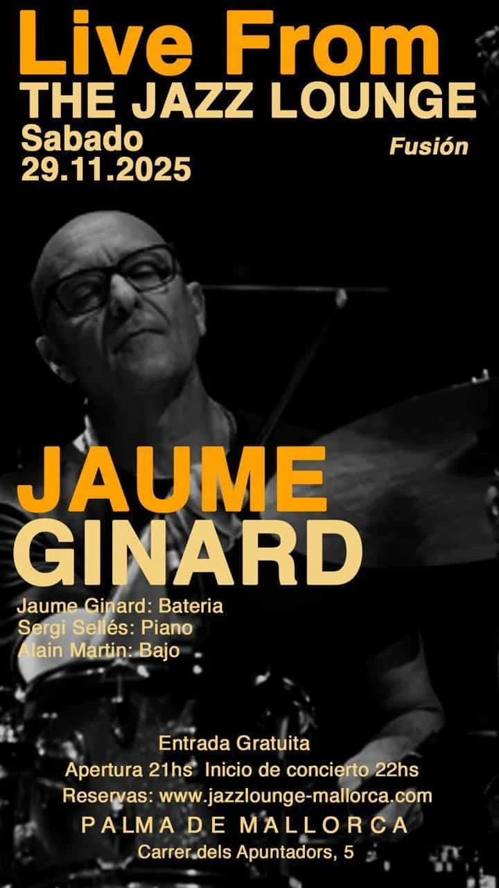 Jaume Ginard Trio 2025 – Jazz Palma - Bild 2
