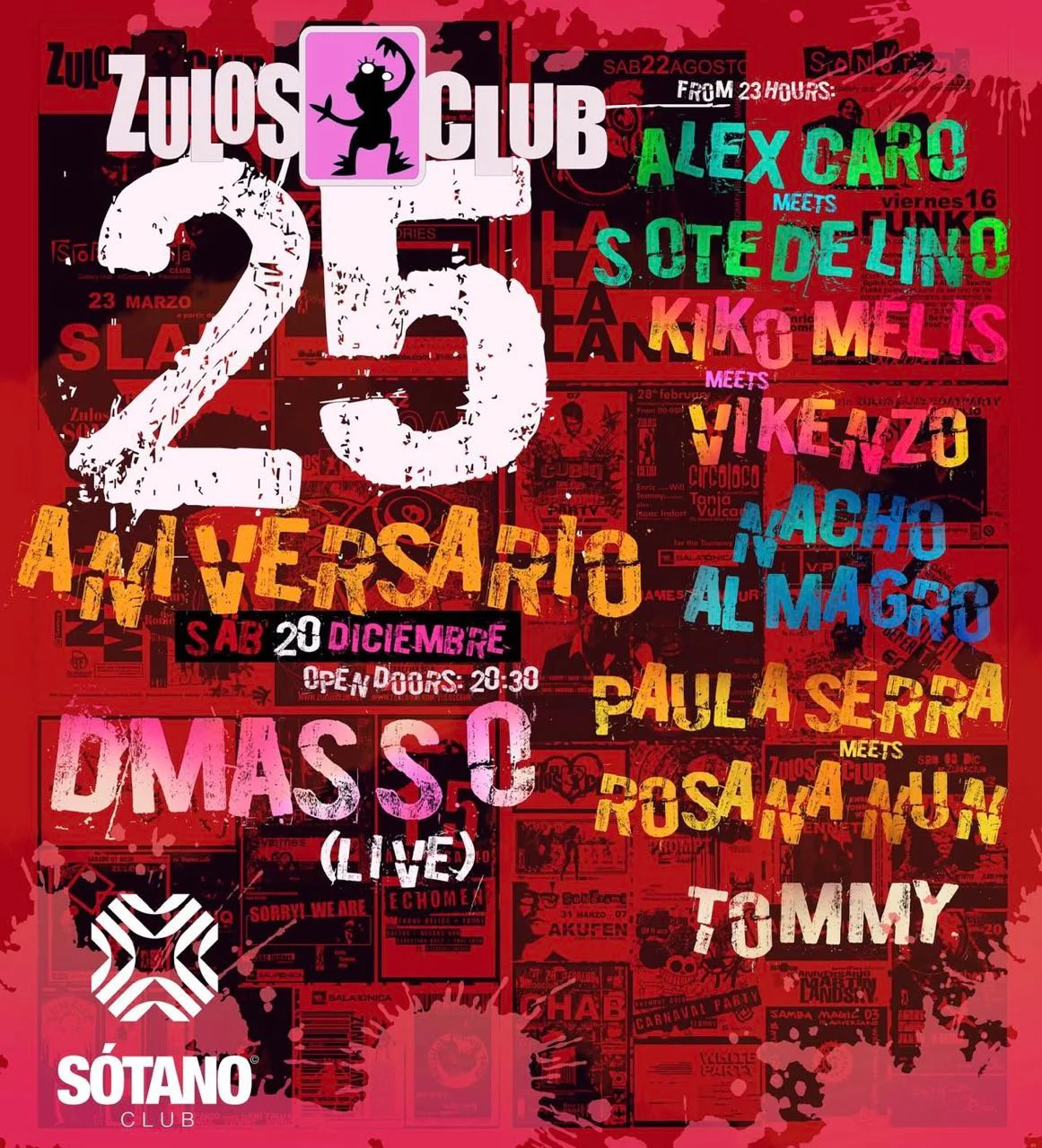 Zulos Club 25th Anniversary Party - Bild 2