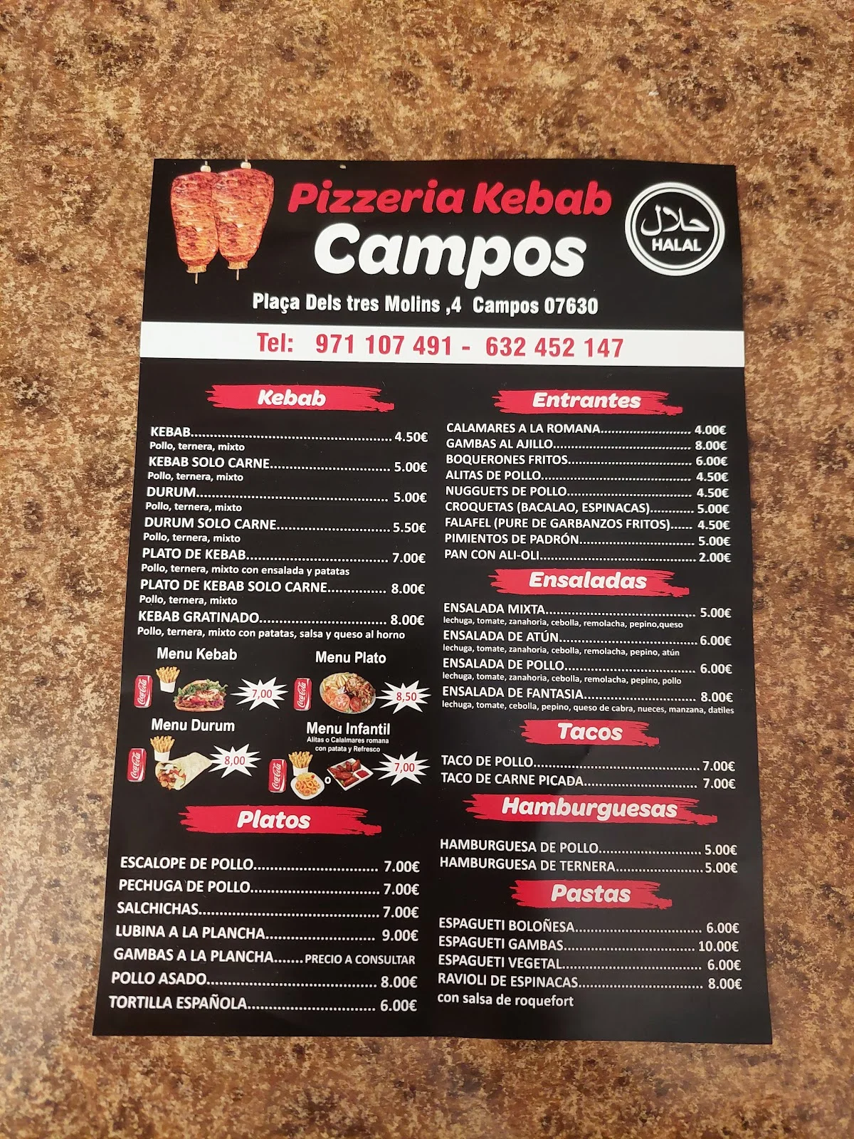 Pizzería kebab campos - Bild 9