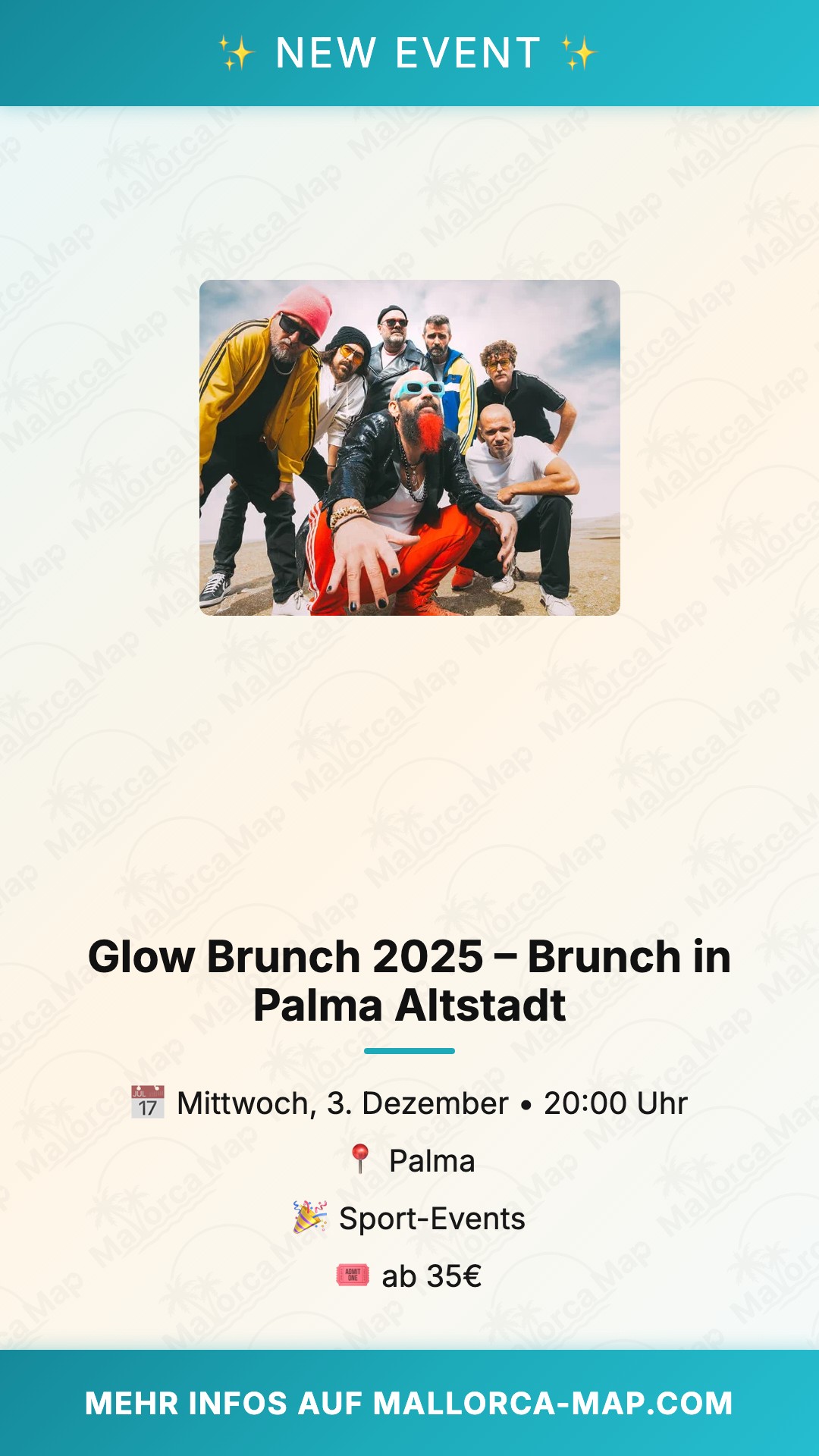 Glow Brunch 2025 – Brunch In Palma Altstadt - Bild 1