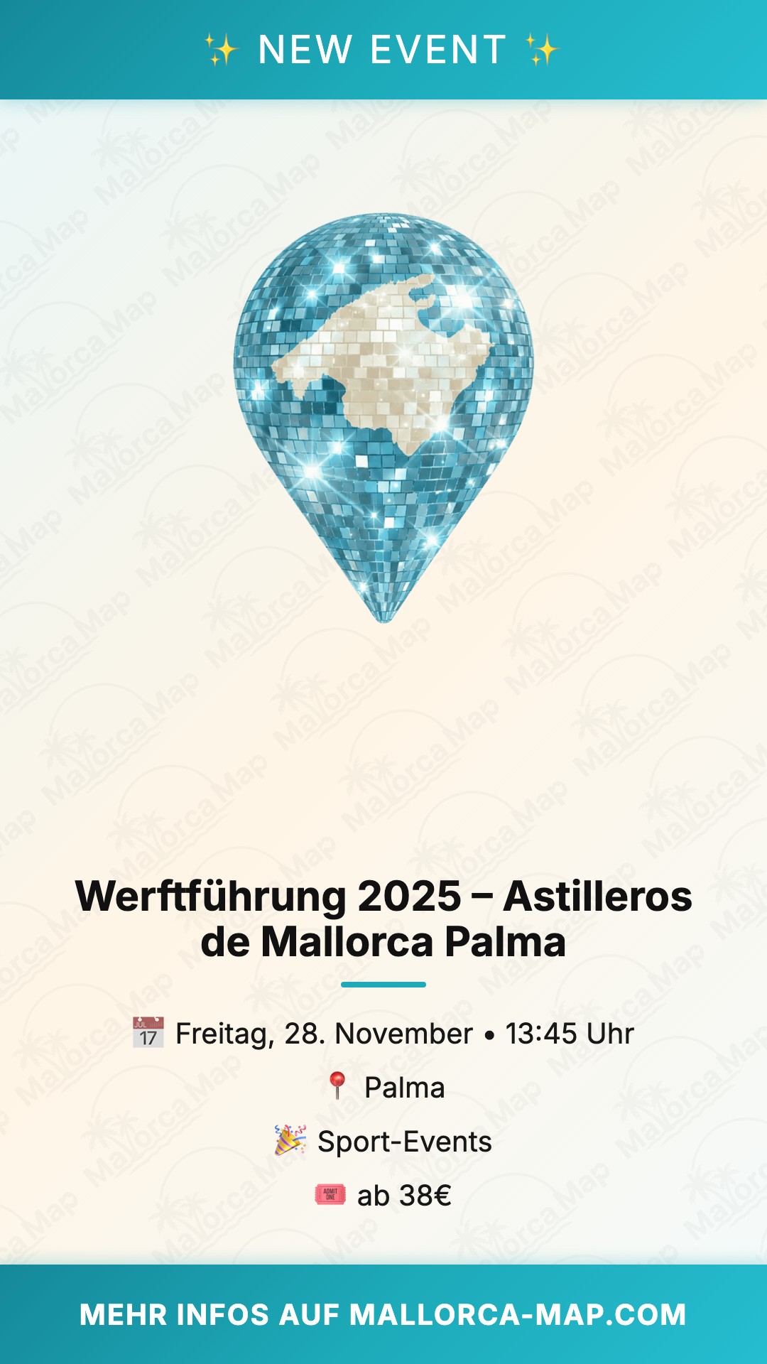 Werftführung 2025 – Shipyard Tour Palma - Bild 1