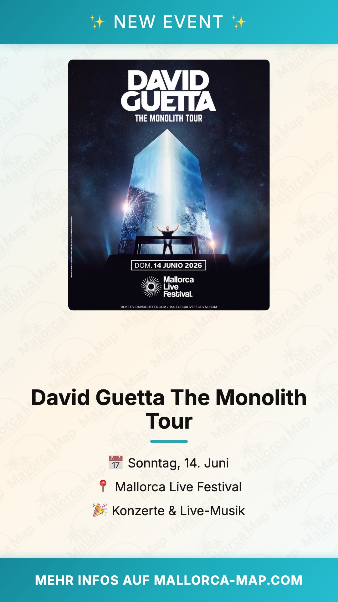 David Guetta The Monolith Tour - Bild 1