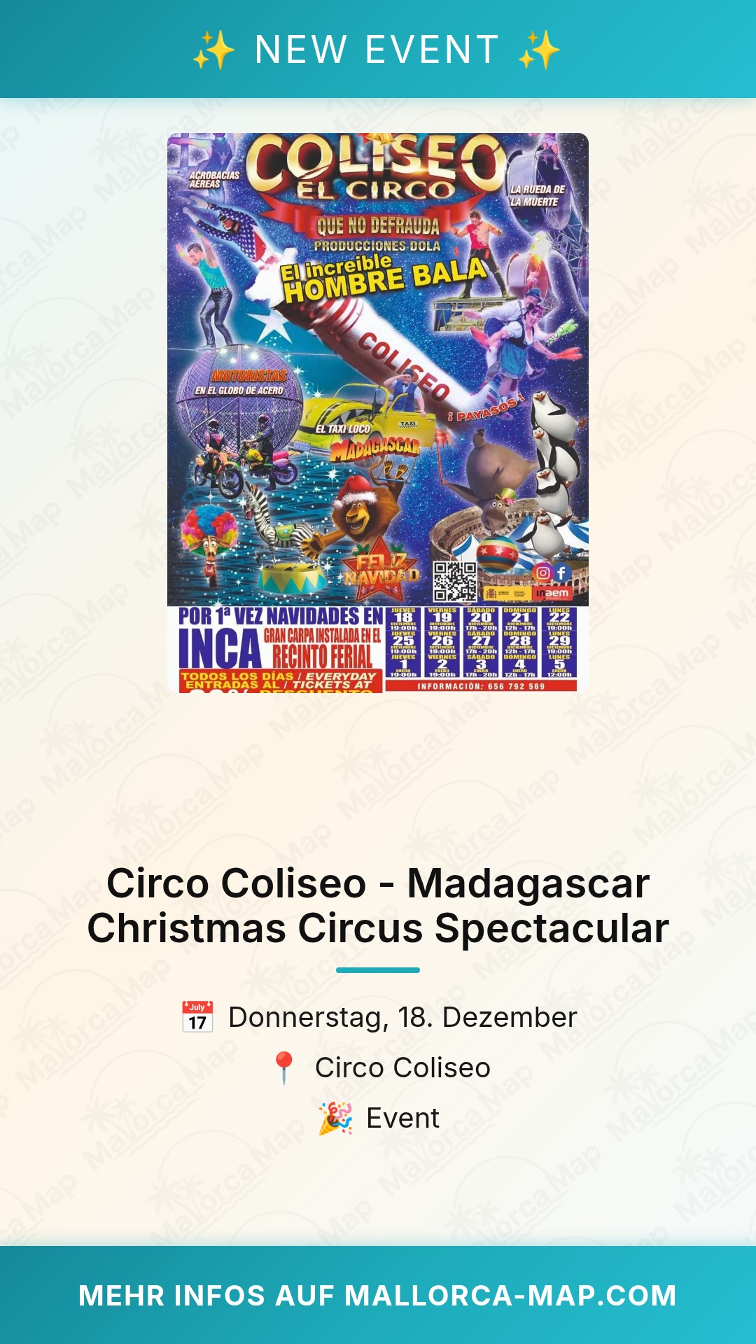 Circo Coliseo Madagascar - Bild 1