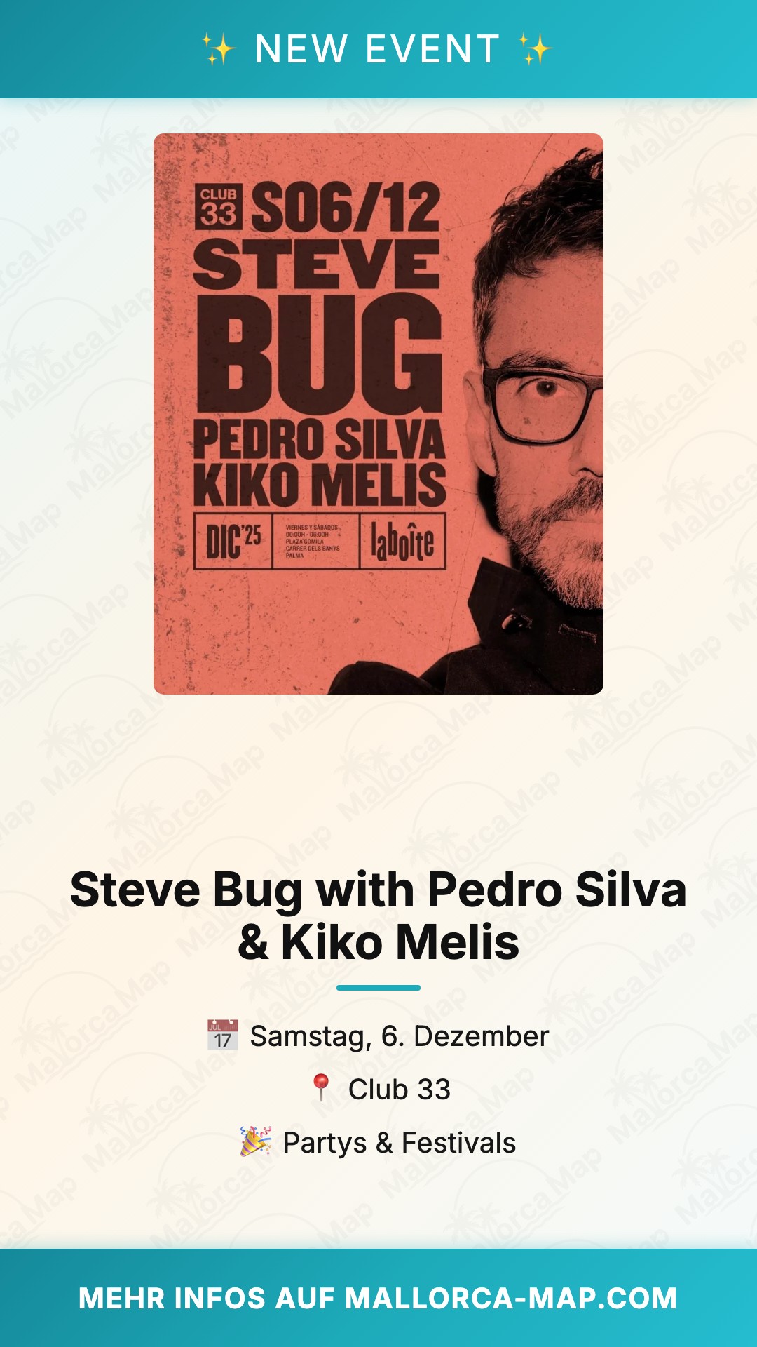 Steve Bug With Pedro Silva & Kiko Melis - Bild 1