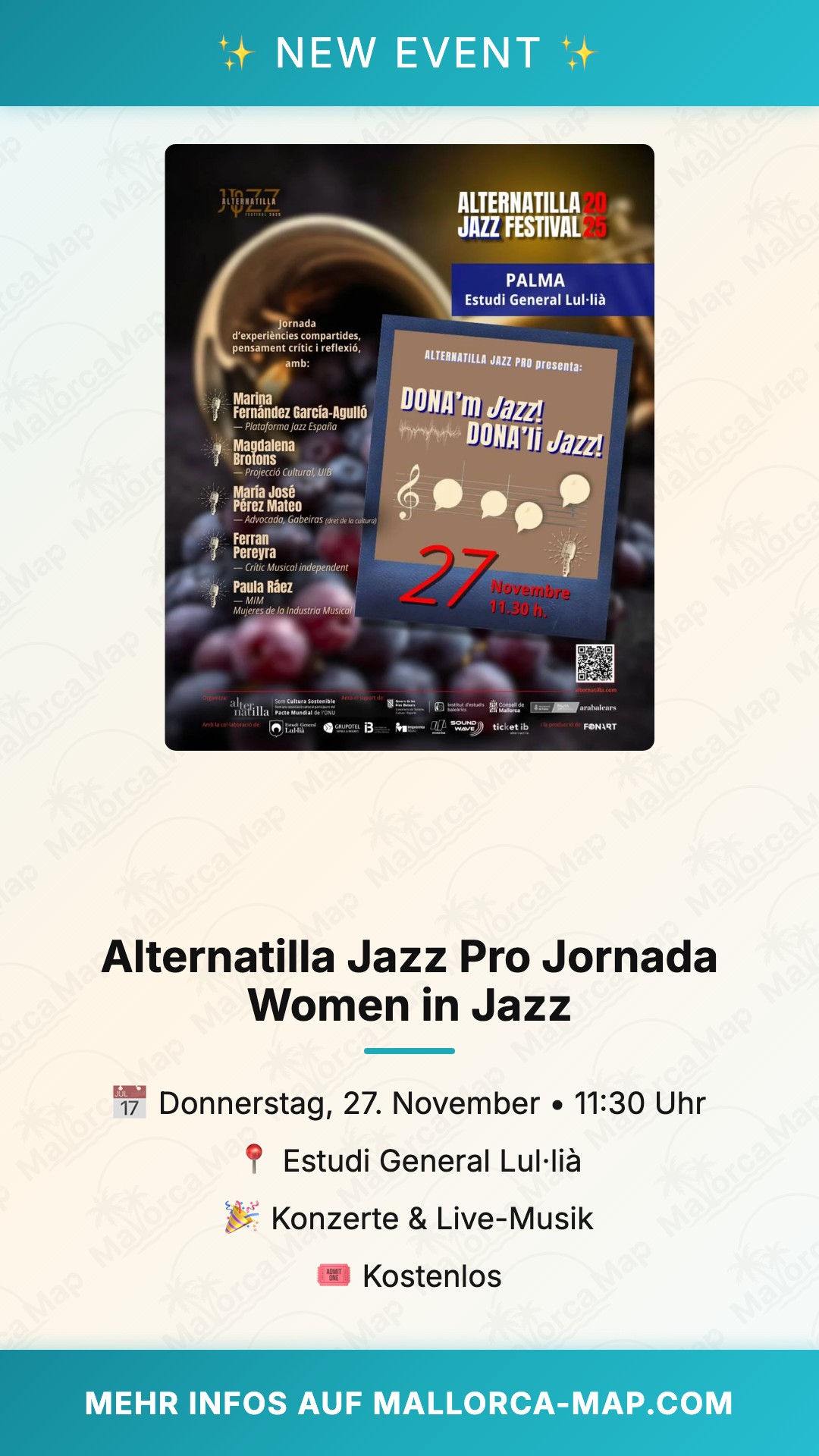 Alternatilla Jazz Pro Jornada: Women In Jazz - Bild 1