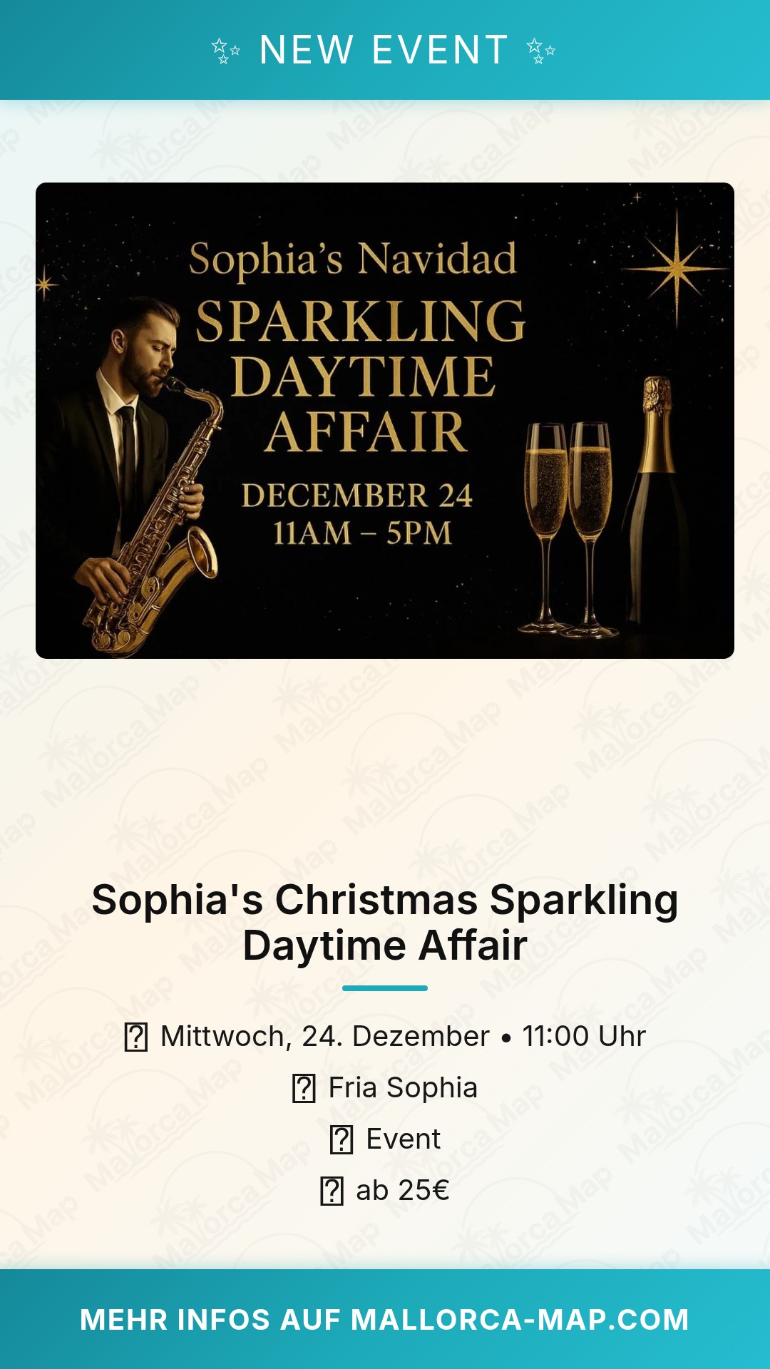 Sophia's Christmas Sparkling Daytime Affair