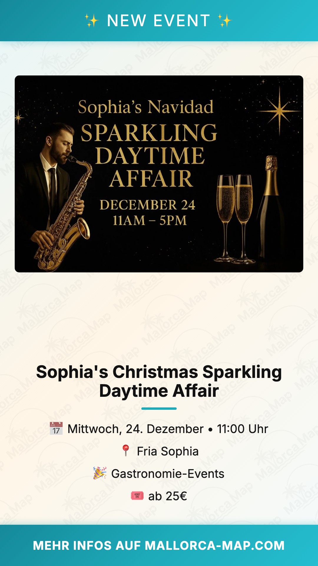 Sophia's Christmas Sparkling Daytime Affair