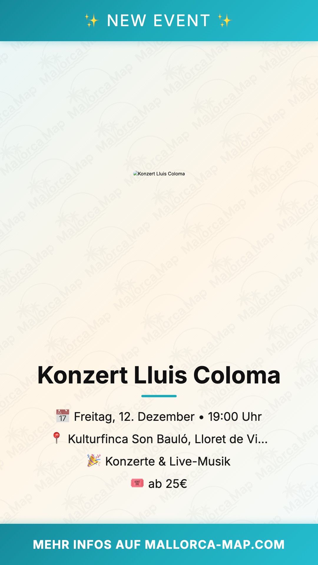 Lluis Coloma Concert - Bild 1