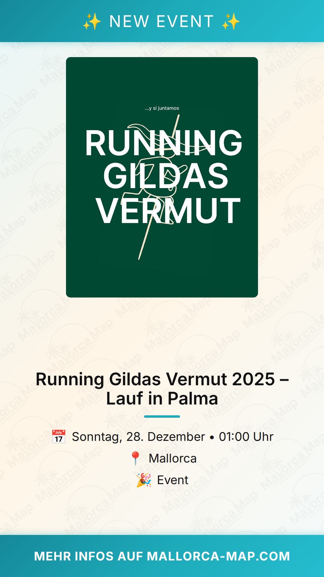 Running Gildas Vermut 2025 – Run In Palma - Bild 1