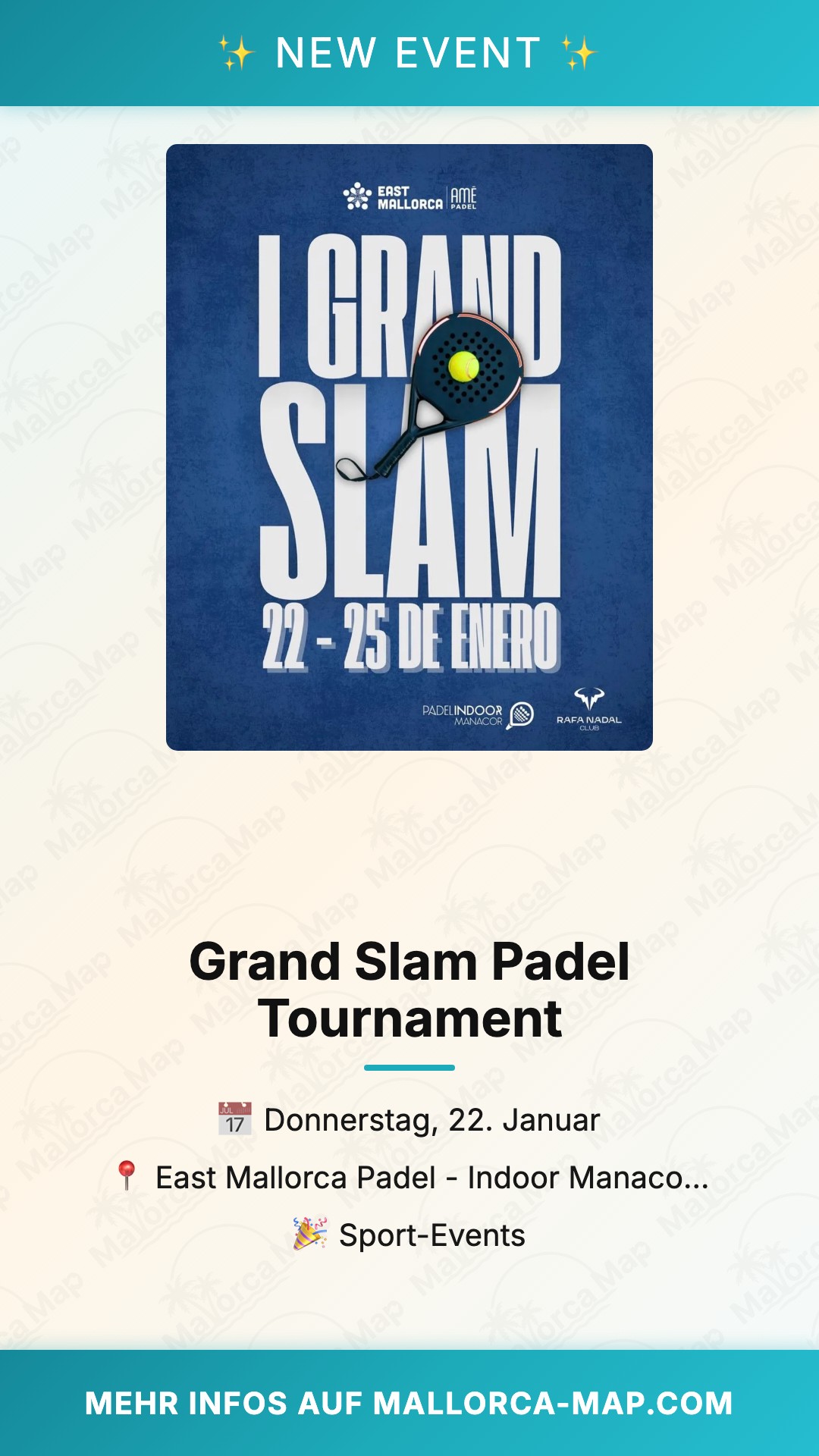 Grand Slam Padel Tournament - Bild 1