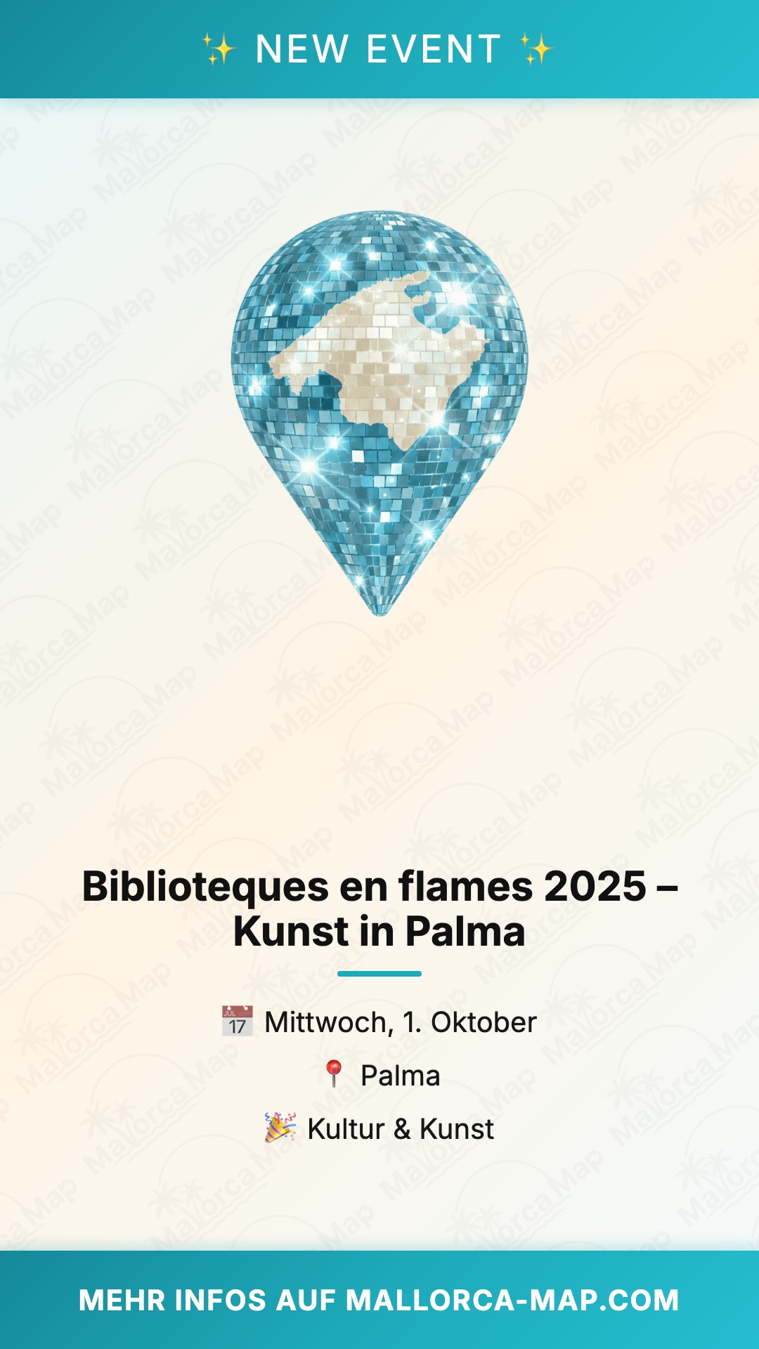 Biblioteques En Flames 2025 – Art In Palma - Bild 1