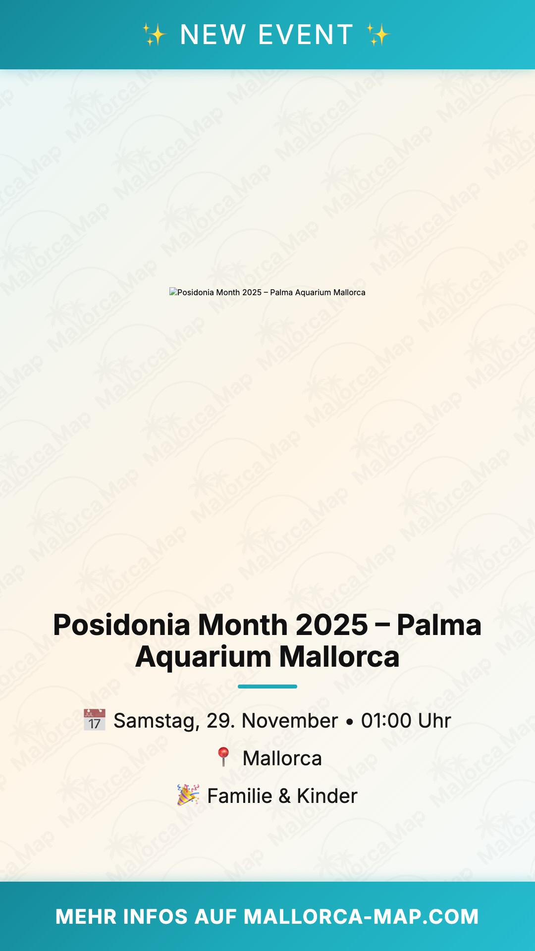 Posidonia Month 2025 – Family Event Mallorca - Bild 1