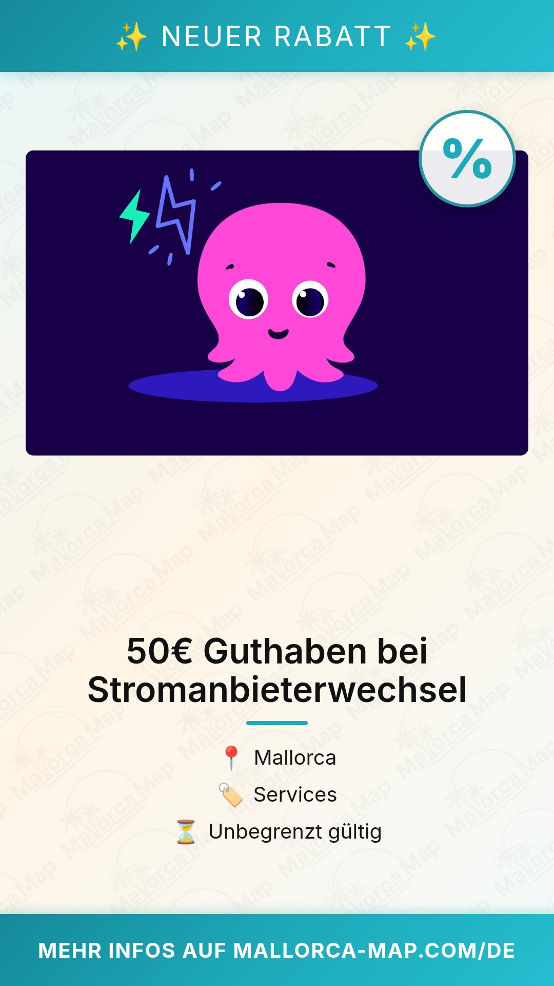 50€ Guthaben bei Stromanbieterwechsel