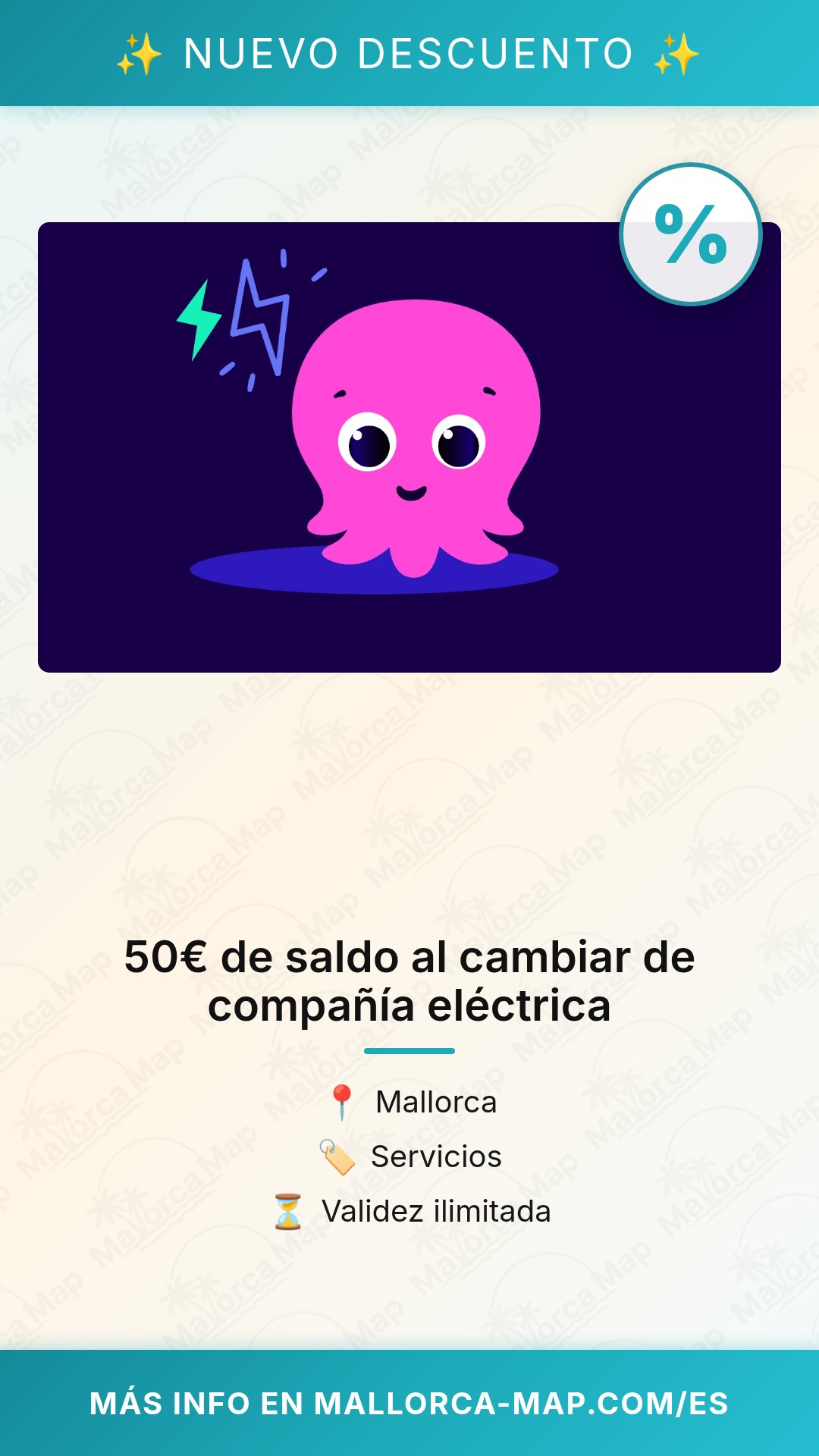 50€ de saldo al cambiar de compañía eléctrica