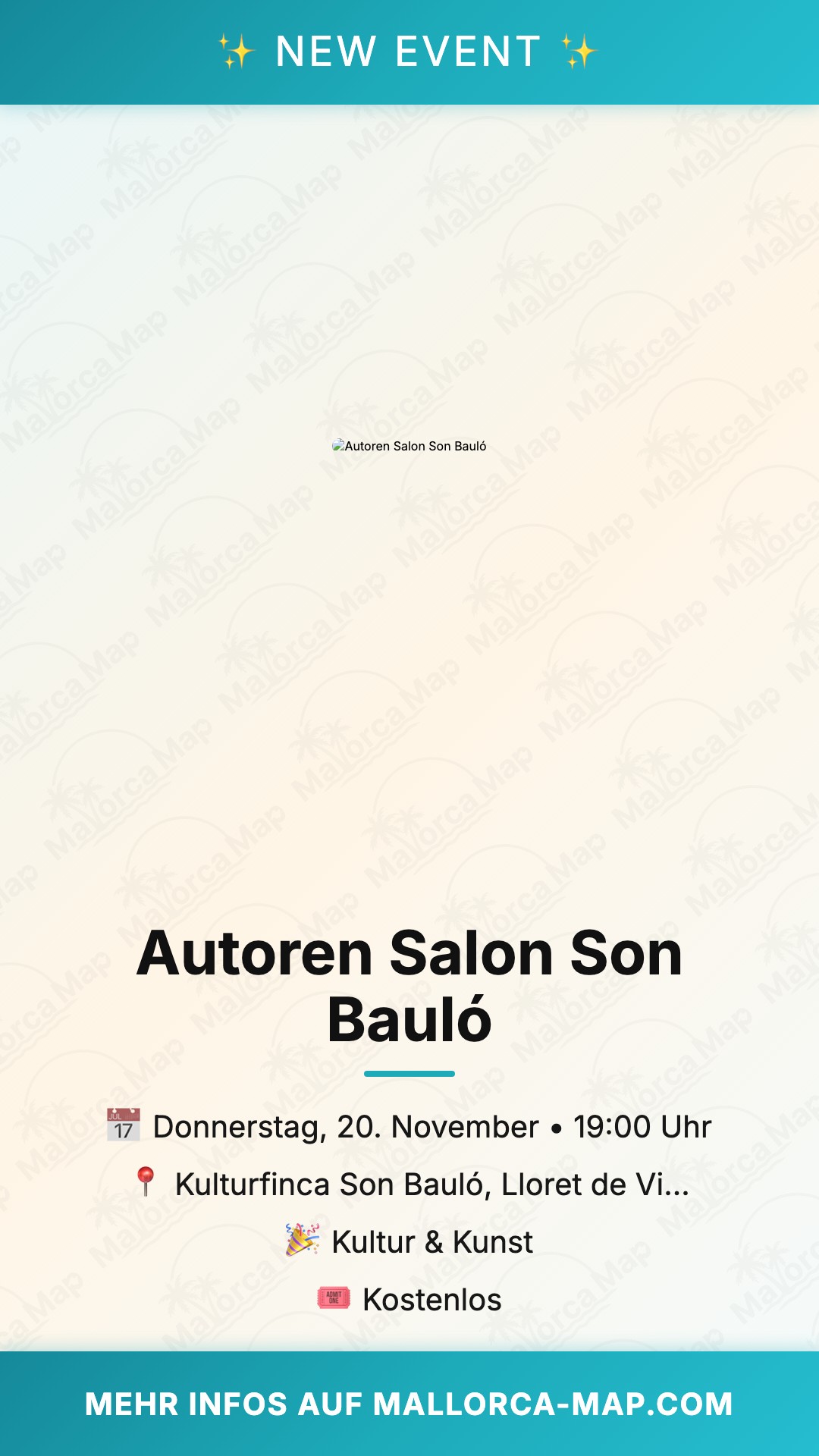 Autoren Salon Son Bauló - Bild 1