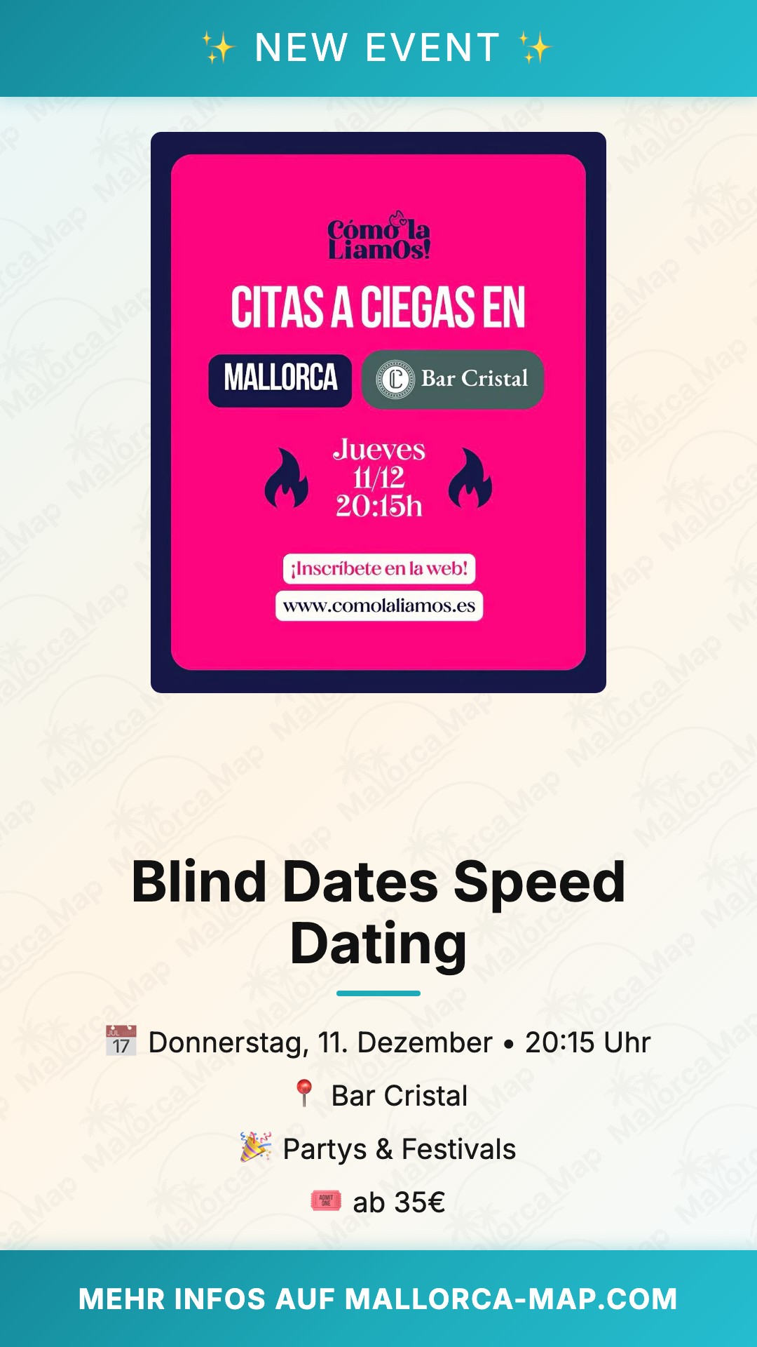 Blind Dates Speed Dating