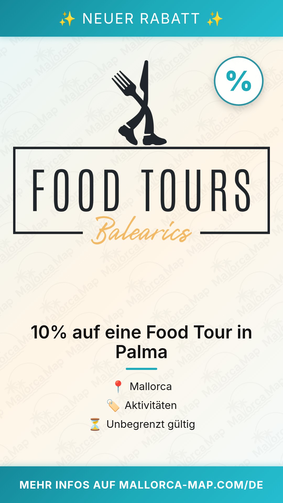 10% auf eine Food Tour in Palma
