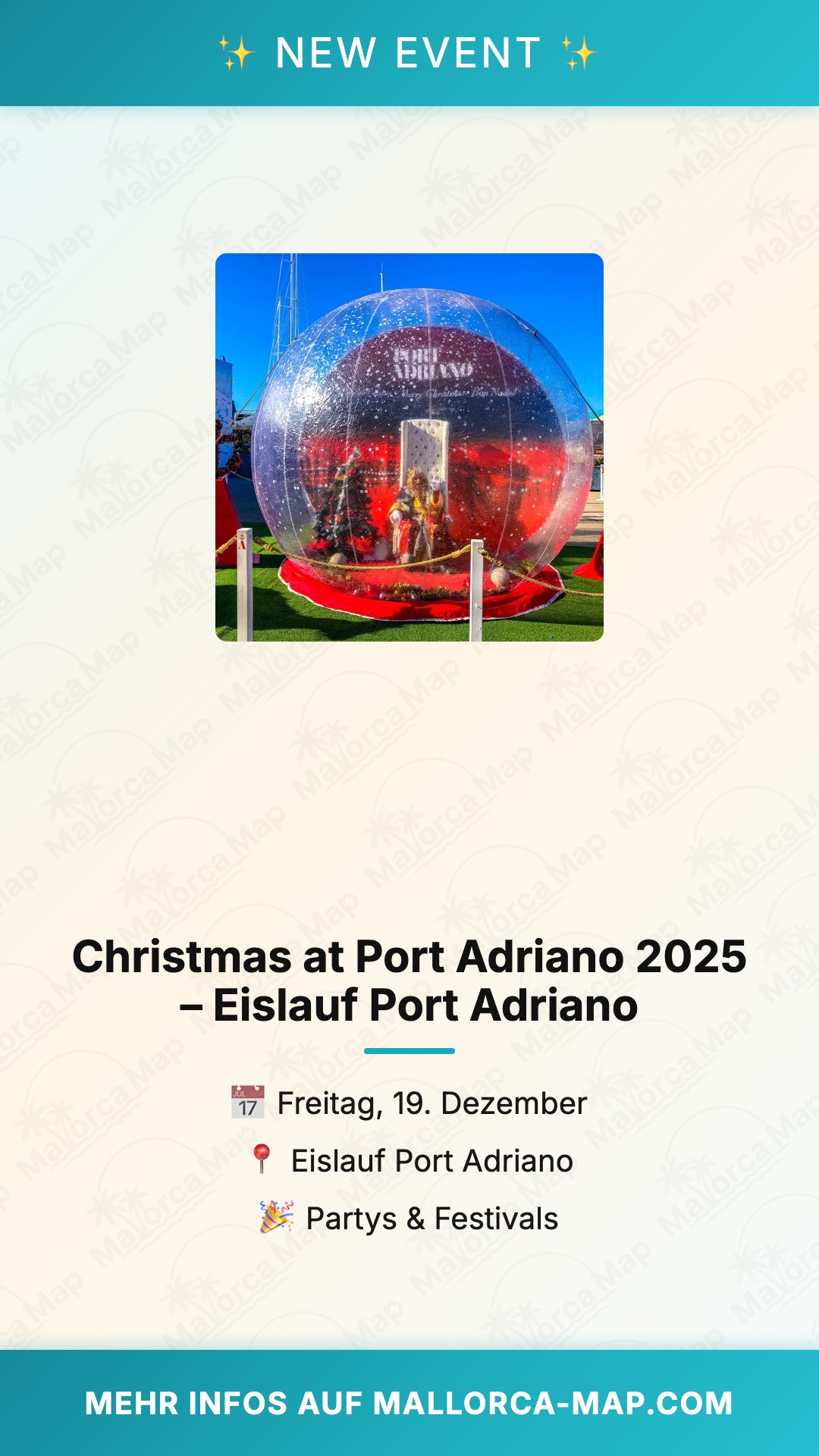 Christmas At Port Adriano 2025 – Ice Skating Port Adriano - Bild 1