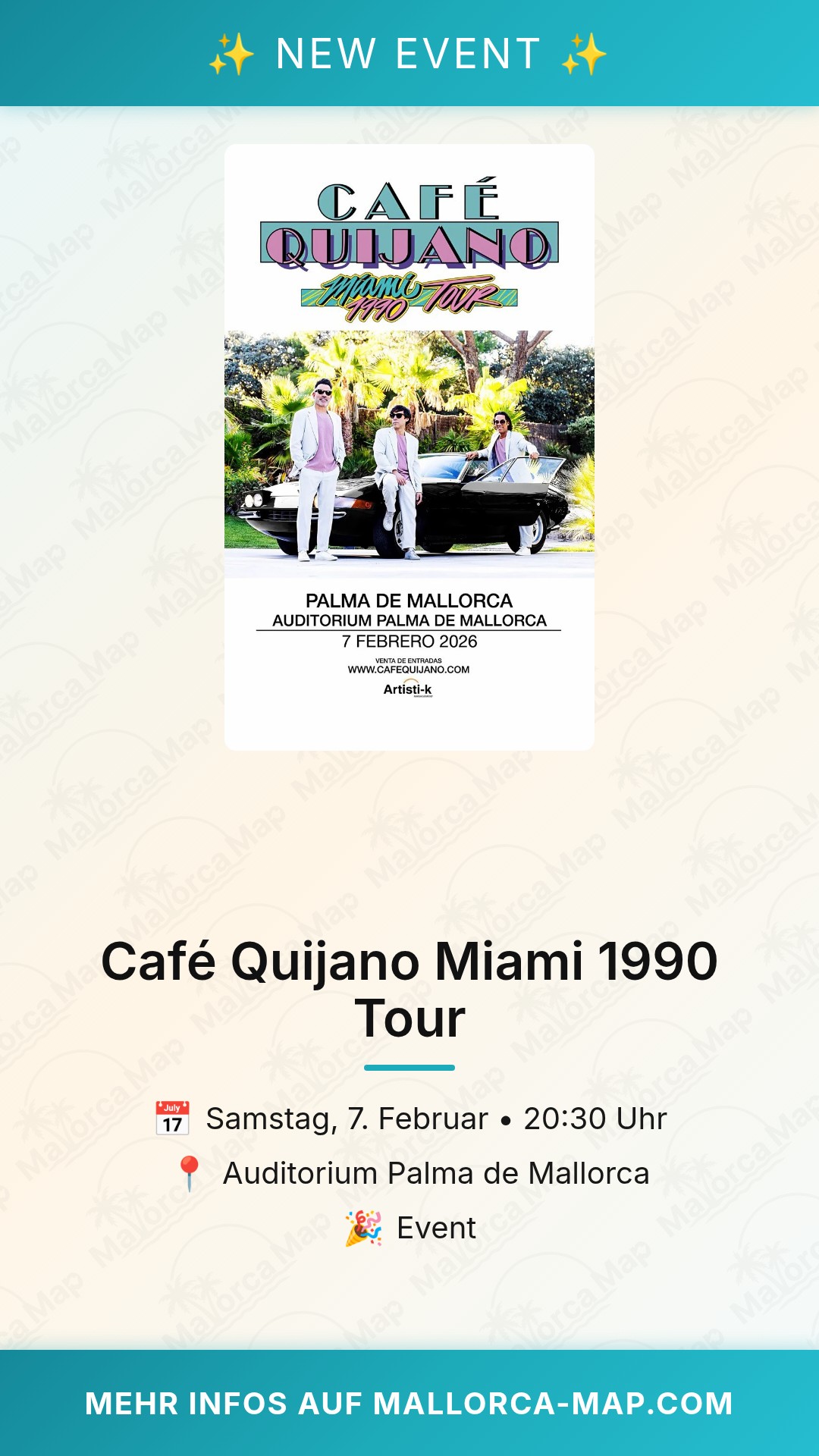 Café Quijano Miami 1990 Tour - Bild 1