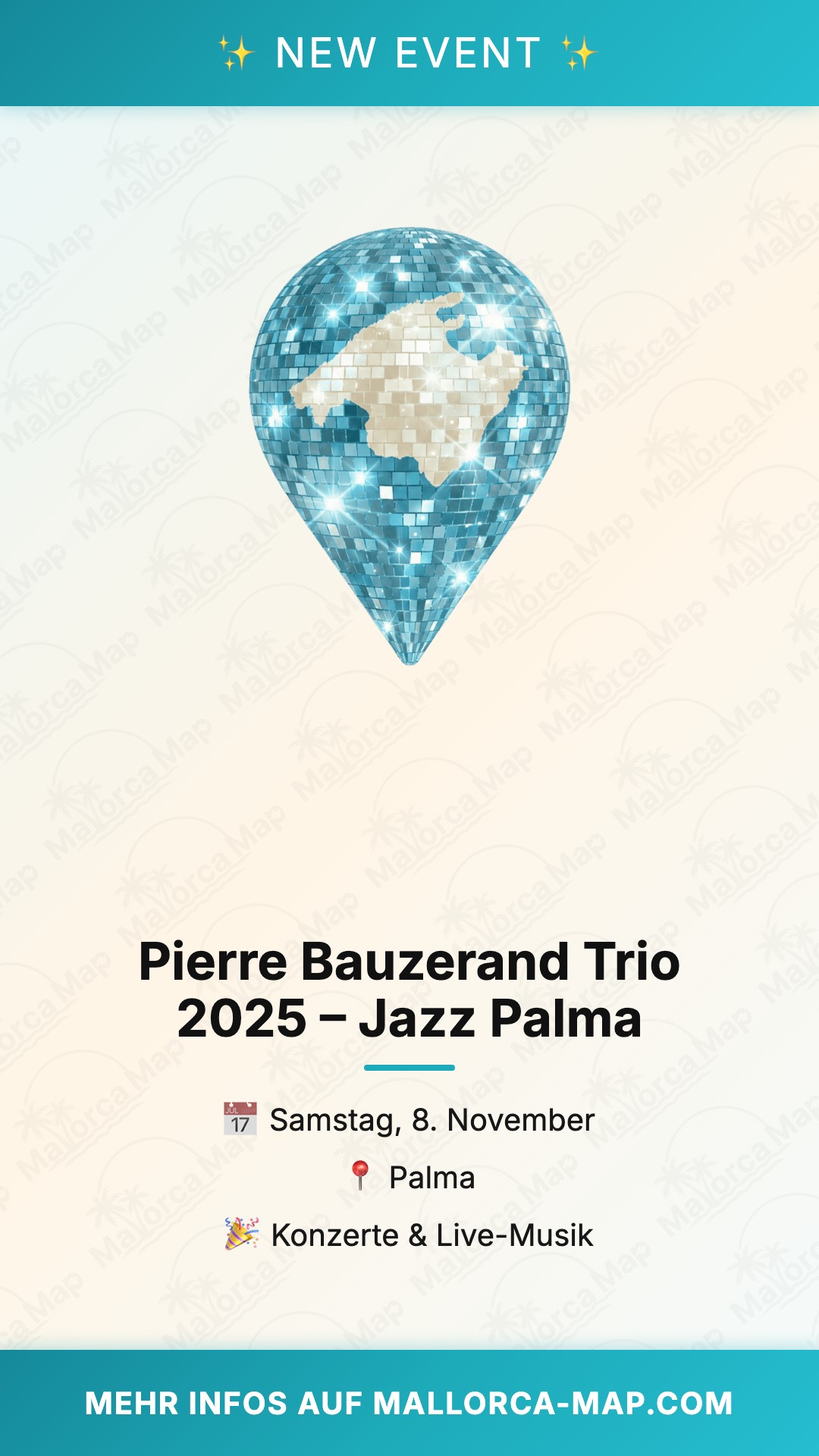 Pierre Bauzerand Trio 2025 – Live Jazz In Palma - Bild 1