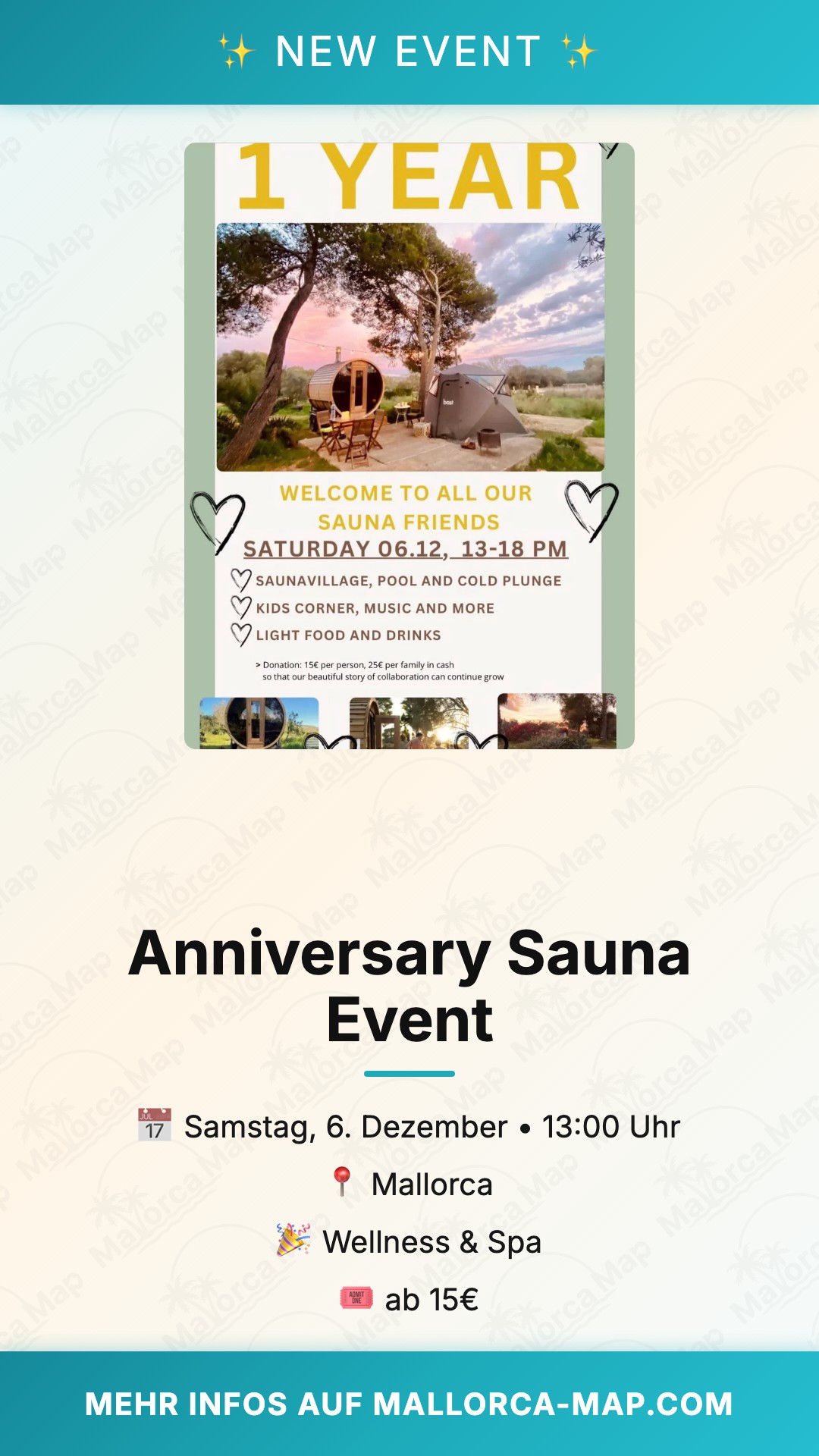 Anniversary Sauna Event - Bild 1
