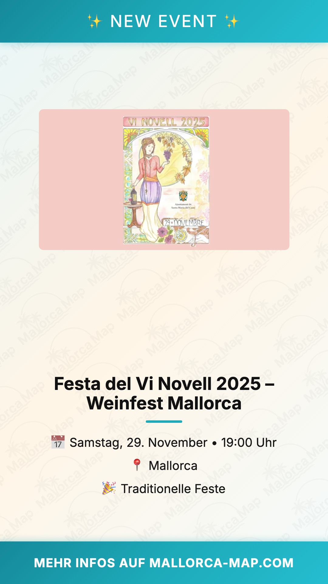 Festa Del Vi Novell 2025 – Vino Nuevo Mallorca - Bild 1