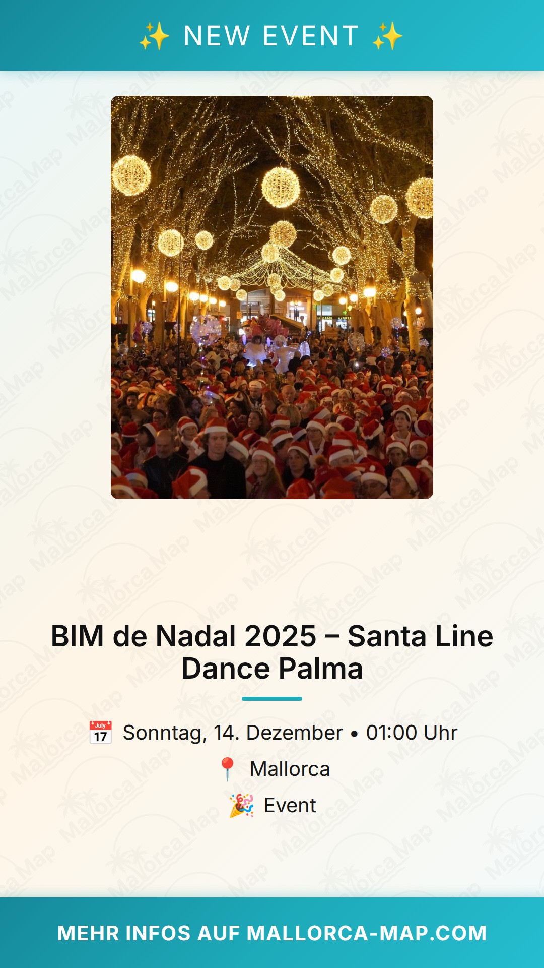 Bim De Nadal 2025 – Santa Line Dance Palma - Bild 1