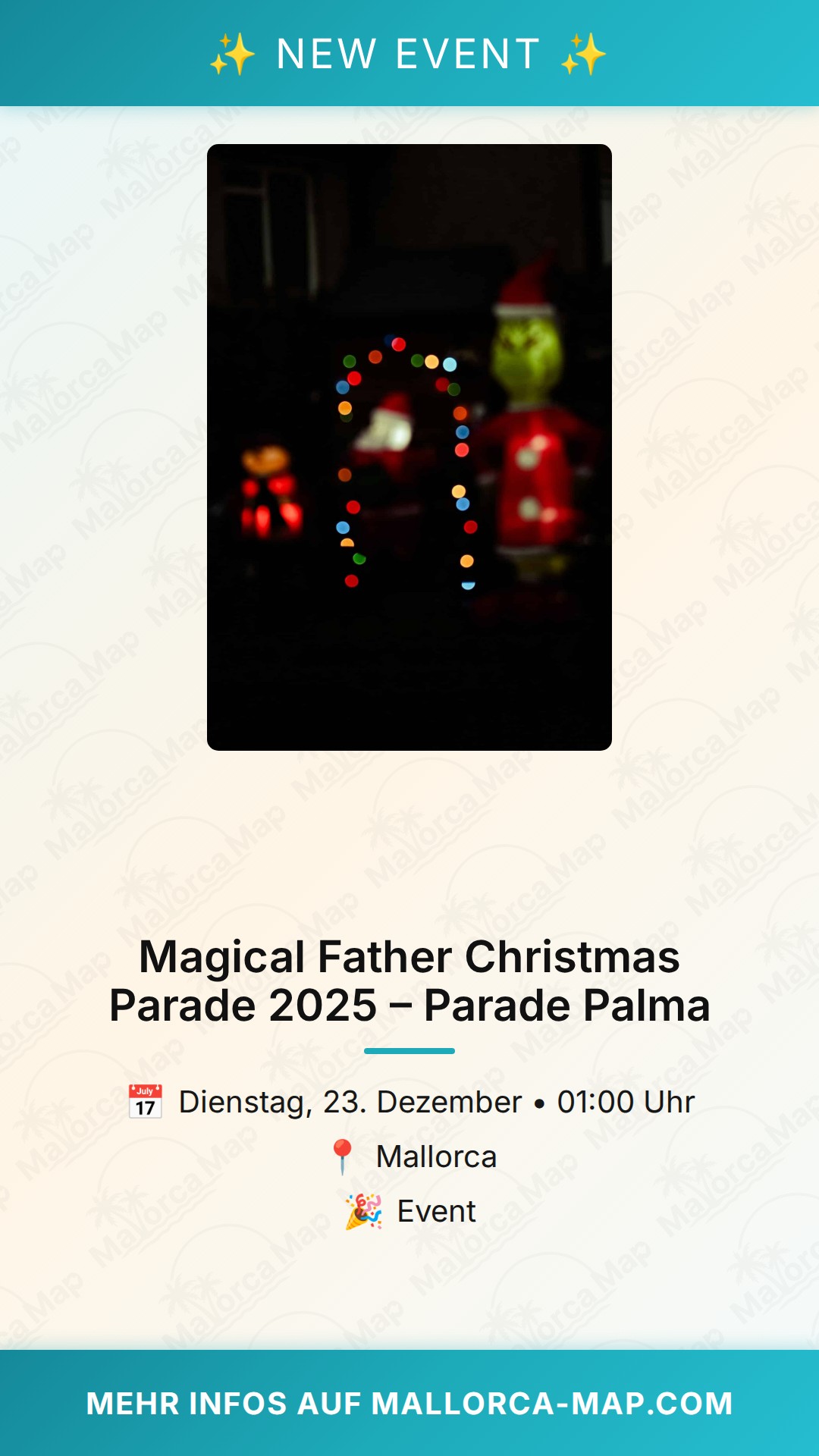 Desfile Papá Noel 2025 – Palma Mallorca - Bild 1