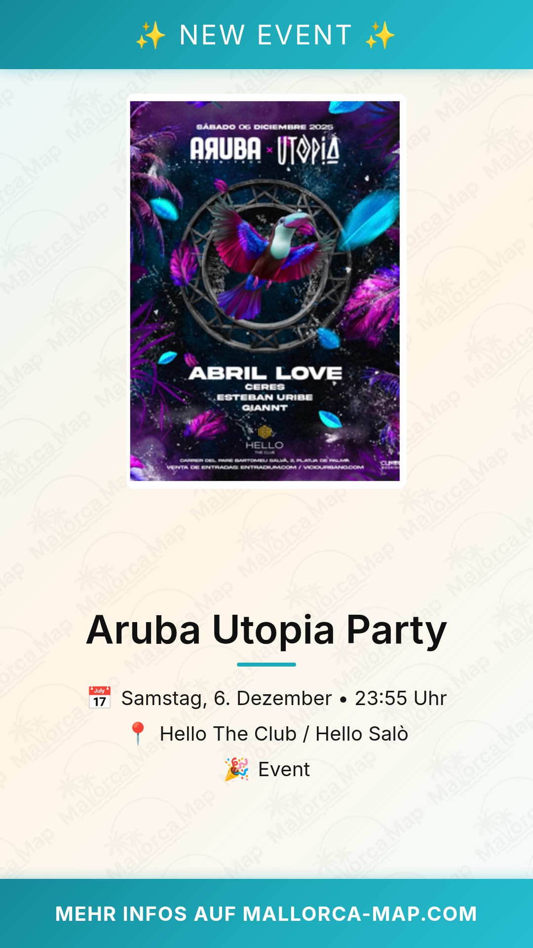 Aruba Utopia Party - Bild 1
