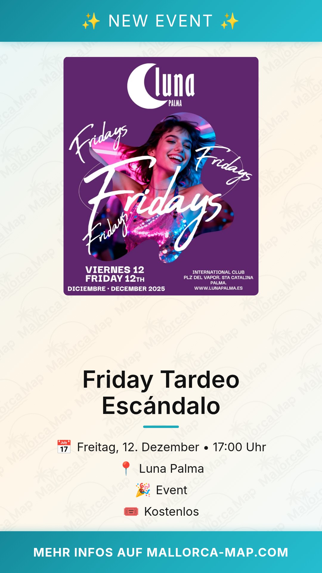 Friday Tardeo Escándalo - Bild 1