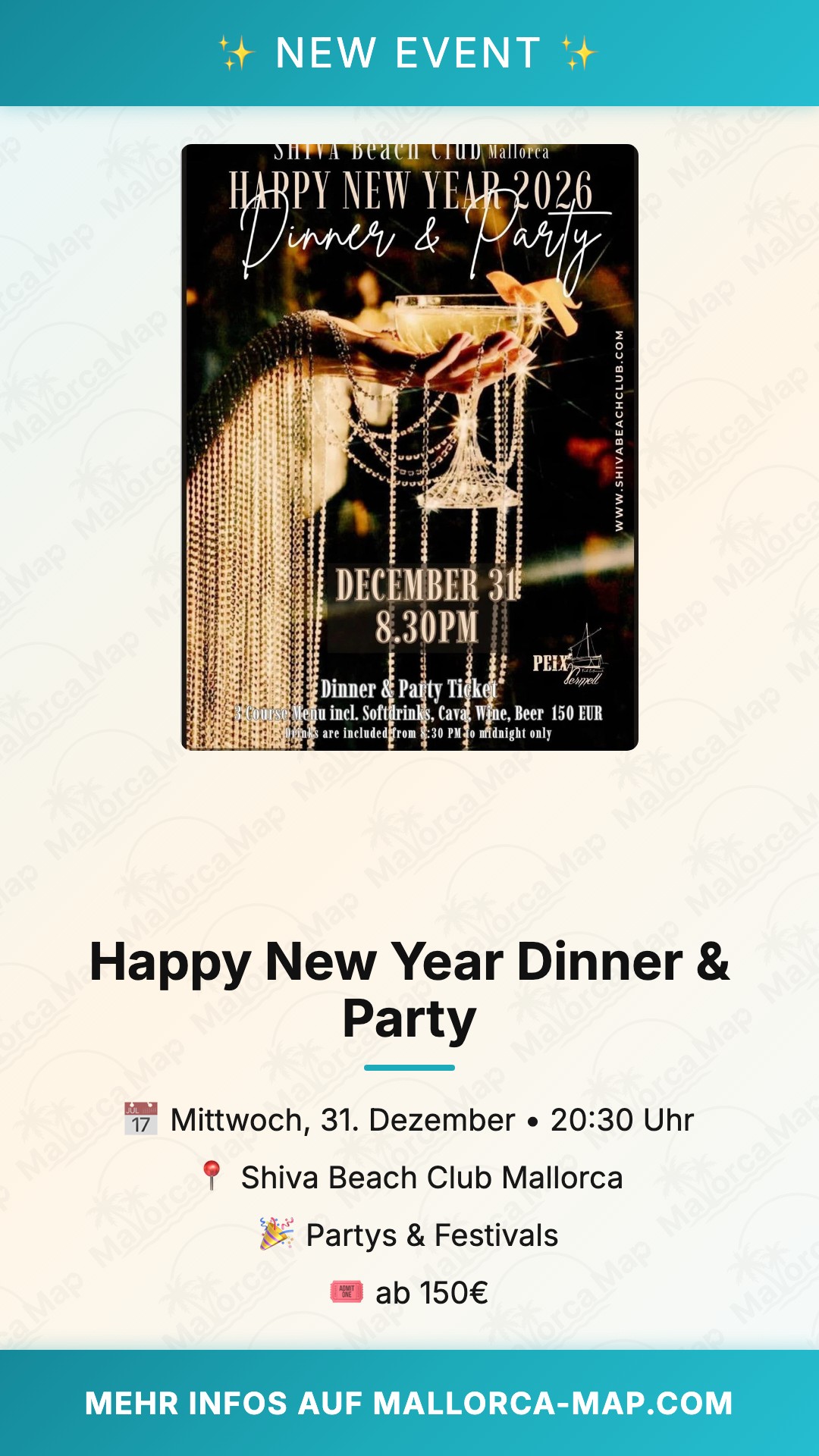 Happy New Year Dinner & Party - Bild 1