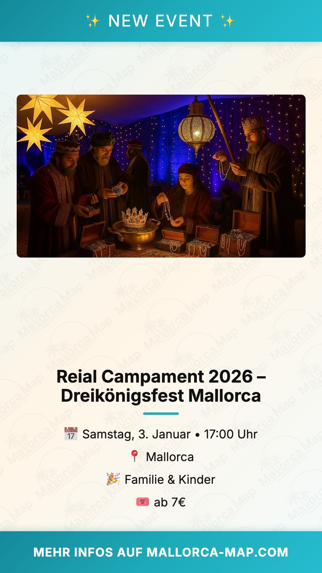 Reial Campament 2026 – Reyes Magos En Mallorca - Bild 1