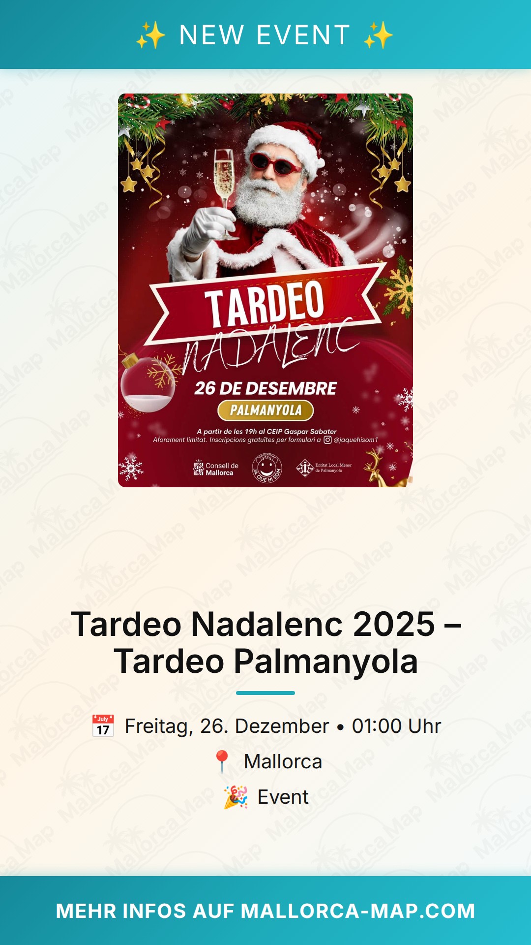 Tardeo Nadalenc 2025 – Palmanyola Mallorca - Bild 1