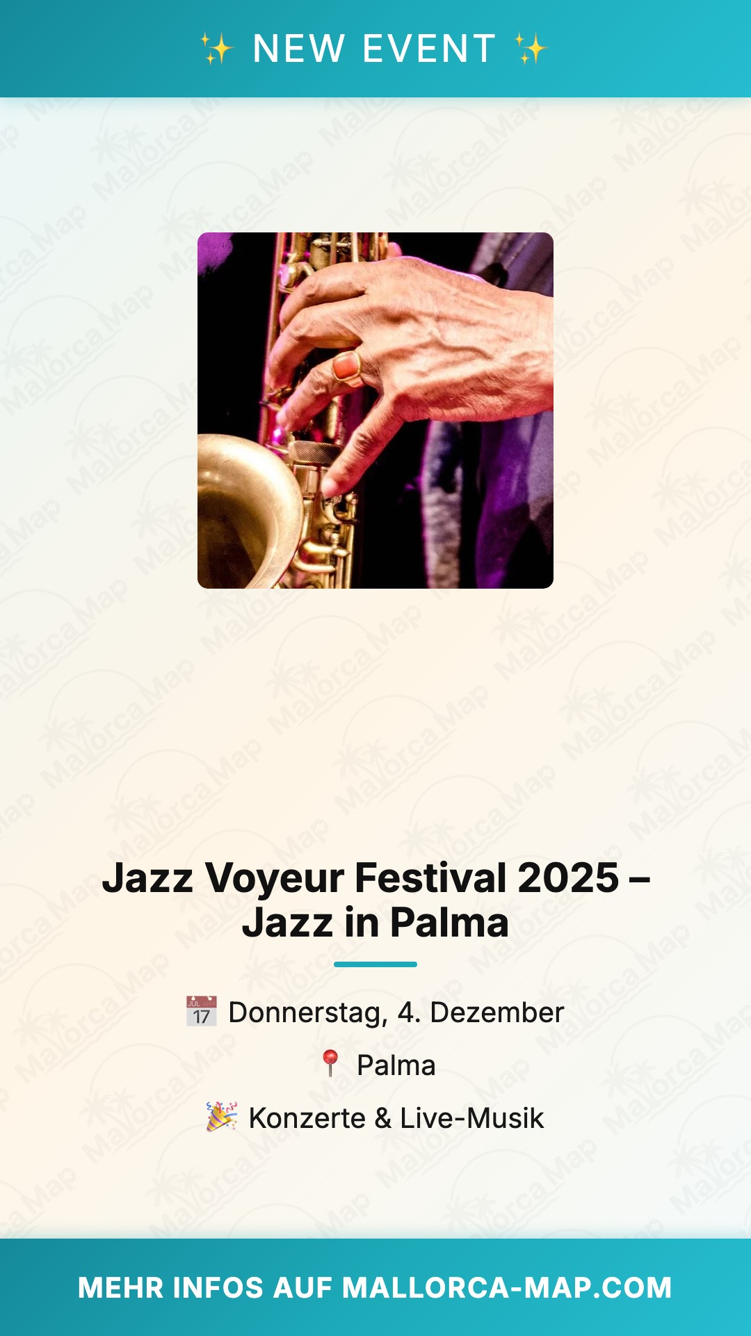 Jazz Voyeur Festival 2025 – Festivals In Palma - Bild 1