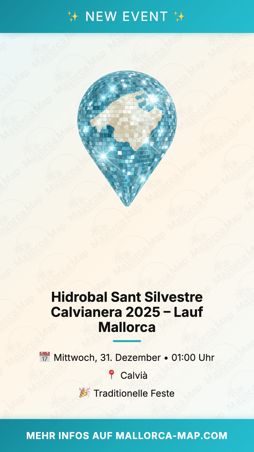 Hidrobal Sant Silvestre Calvianera 2025 – Lauf Mallorca