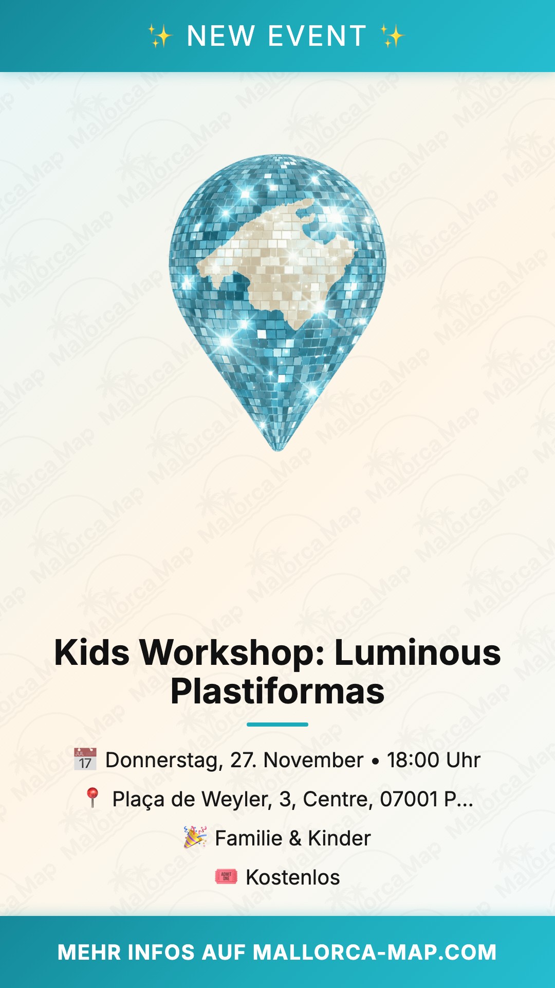 Kids Workshop: Luminous Plastiformas - Bild 1