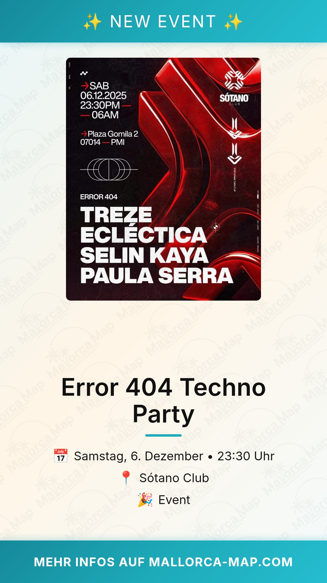 Error 404 Techno Party - Bild 1