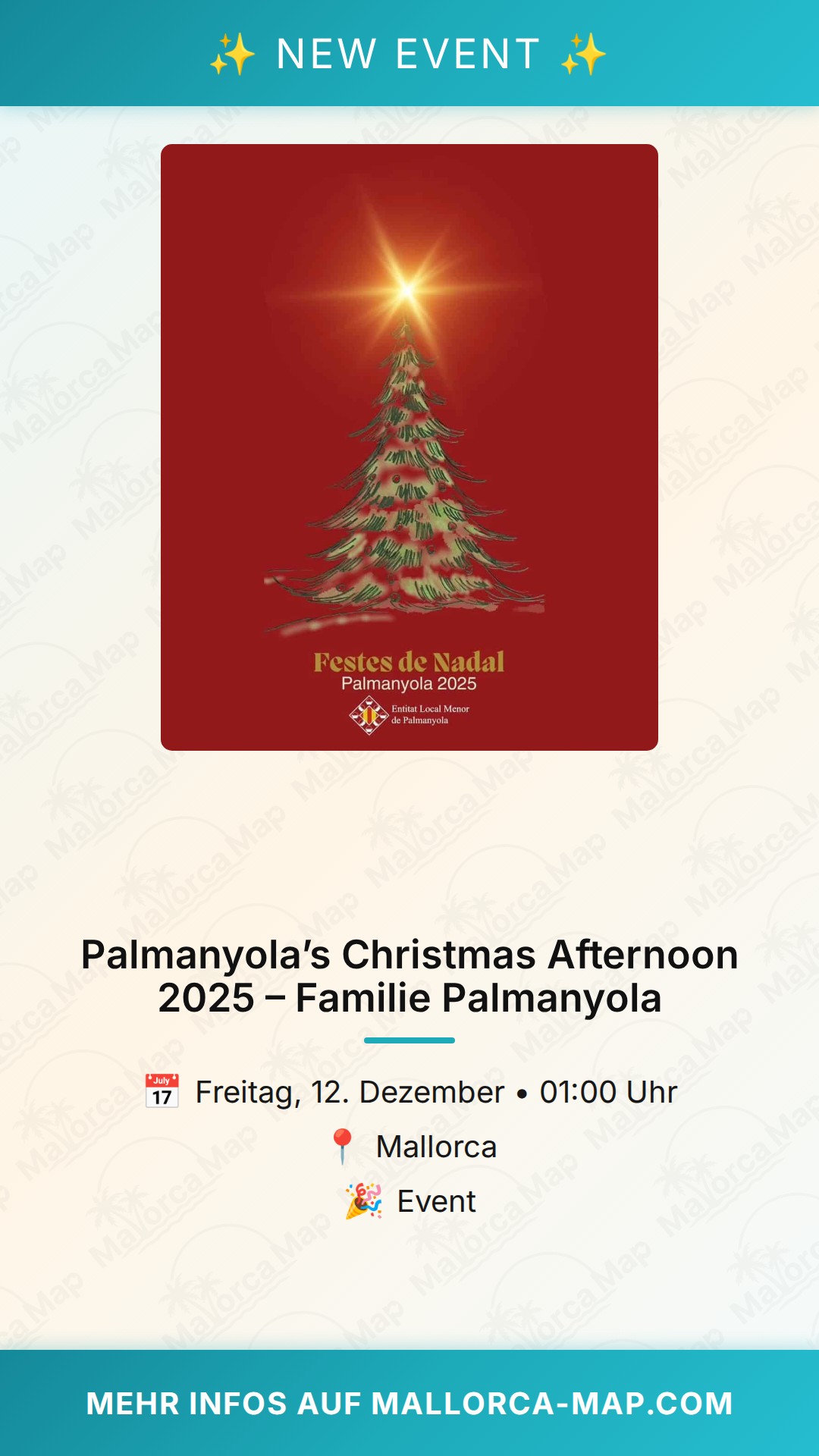 Christmas In Palmanyola 2025 – Familia En Mallorca - Bild 1