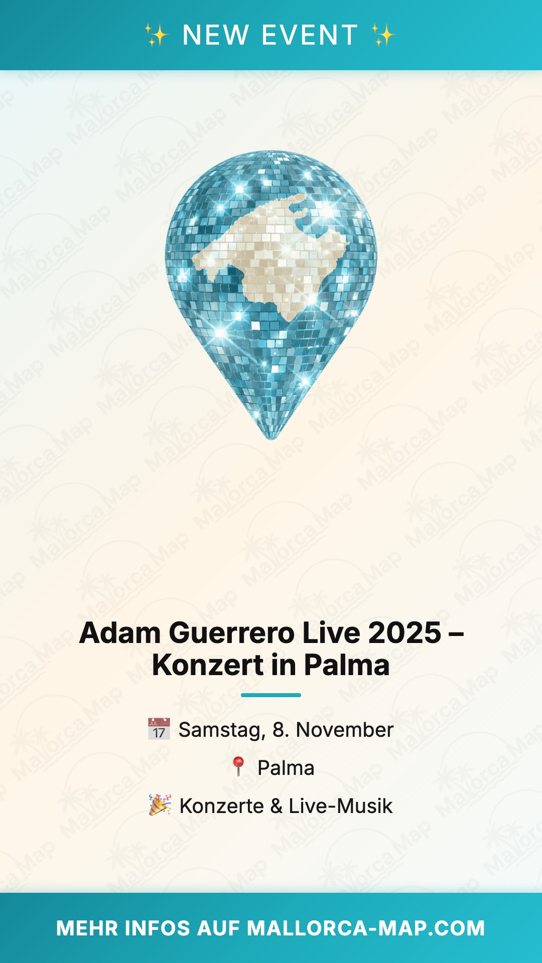 Adam Guerrero 2025 – Concierto En Palma - Bild 1