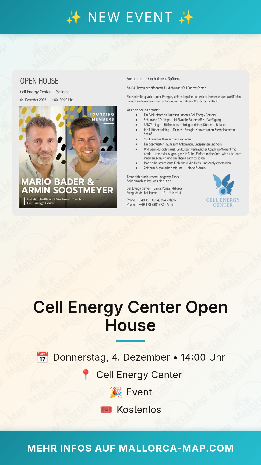 Cell Energy Center Open House - Bild 1