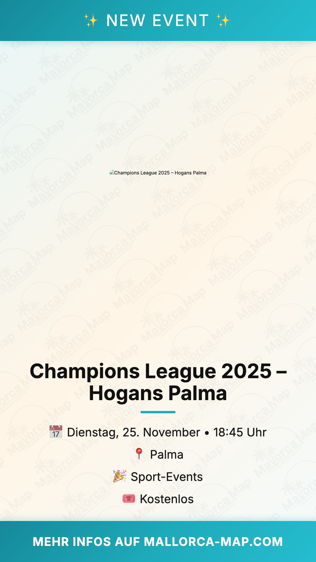Champions League Hogans Palma 2025 – Sports En Palma - Bild 1