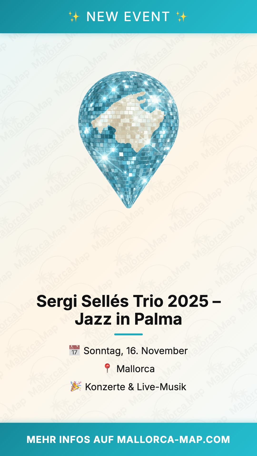 Sergi Sellés Trio 2025 – Jazz In Palma - Bild 1