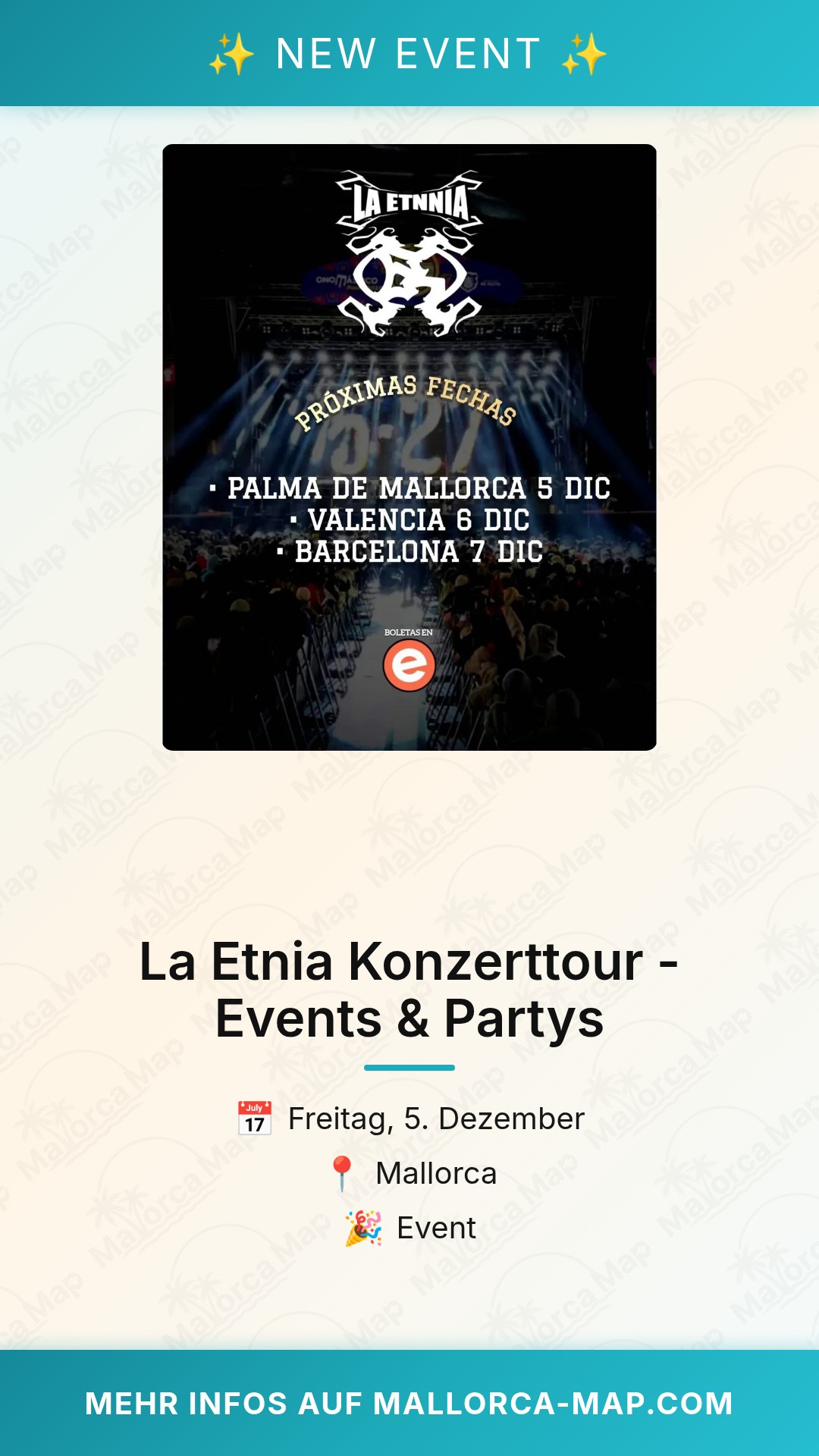 La Etnia Concert Tour - Bild 1