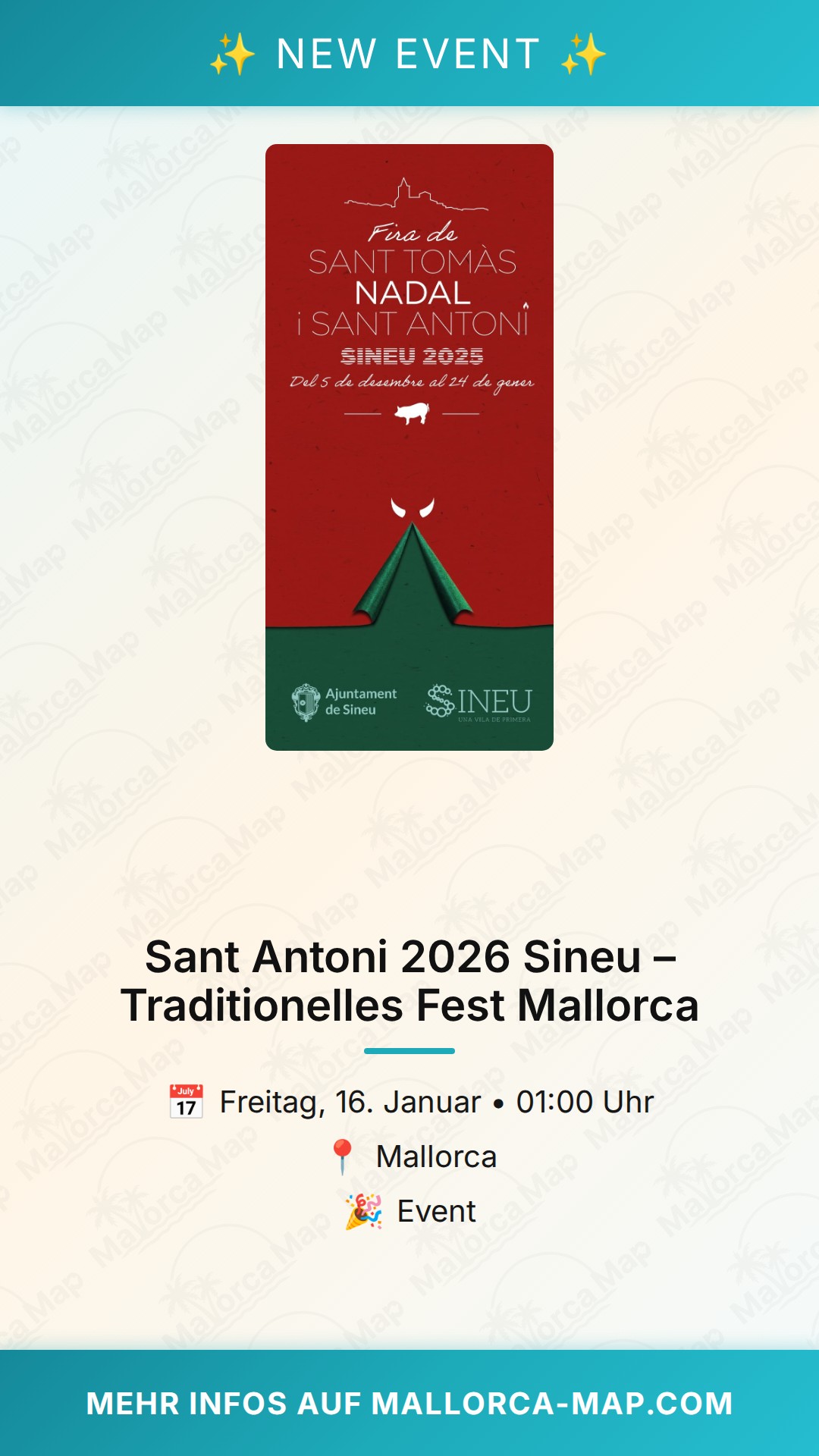 Sant Antoni 2026 – Traditional Fest Sineu - Bild 1