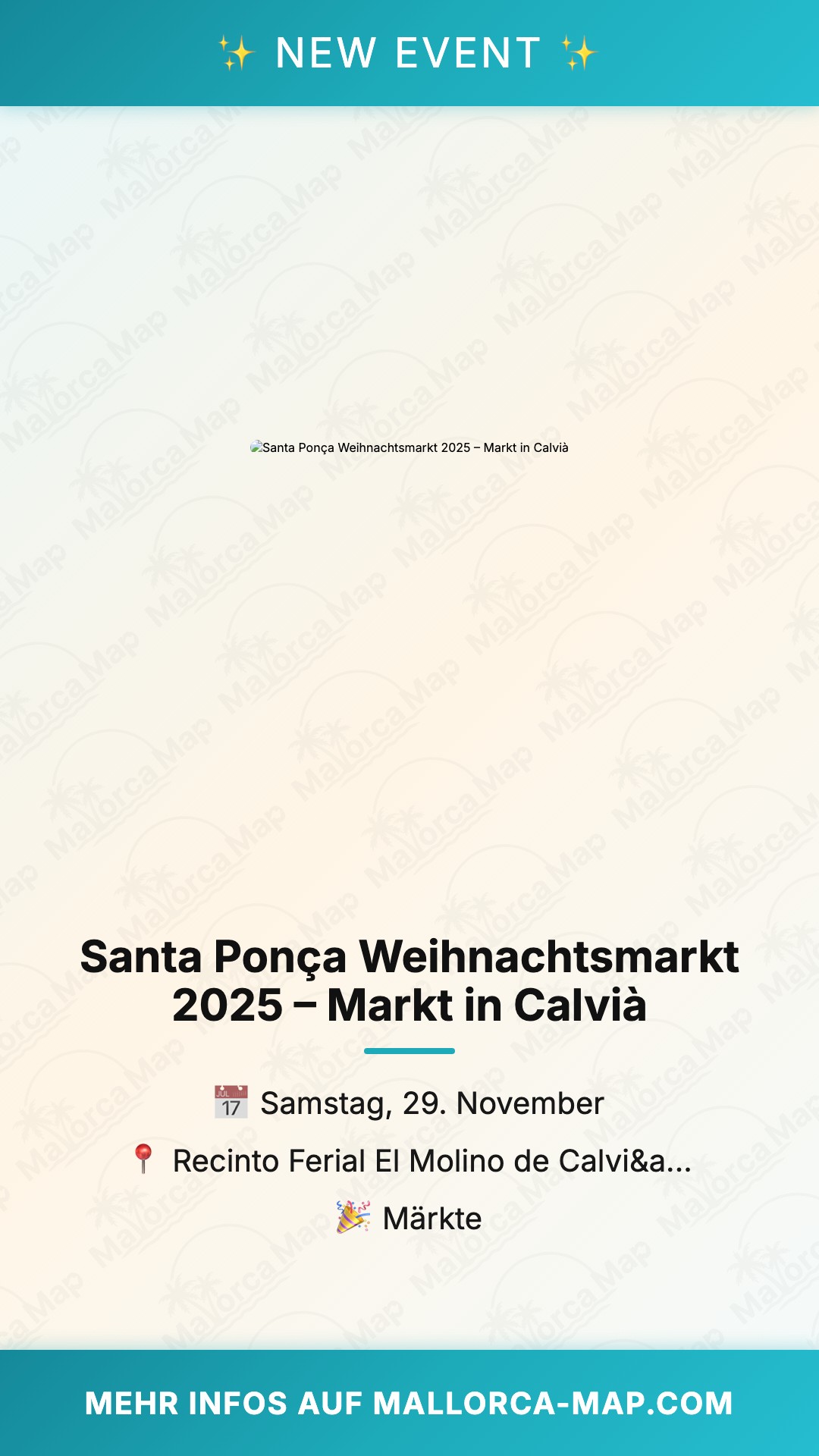 Santa Ponça Christmas Market 2025 – Market In Santa Ponça - Bild 1