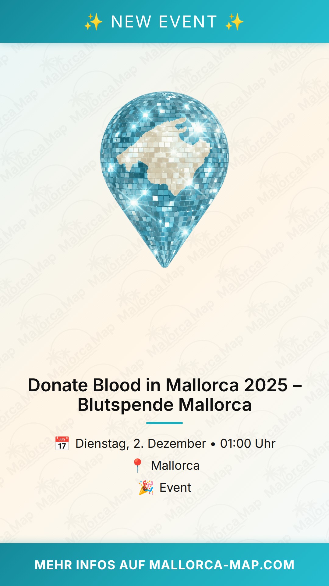 Donate Blood In Mallorca 2025 – Blutspende Mallorca - Bild 1